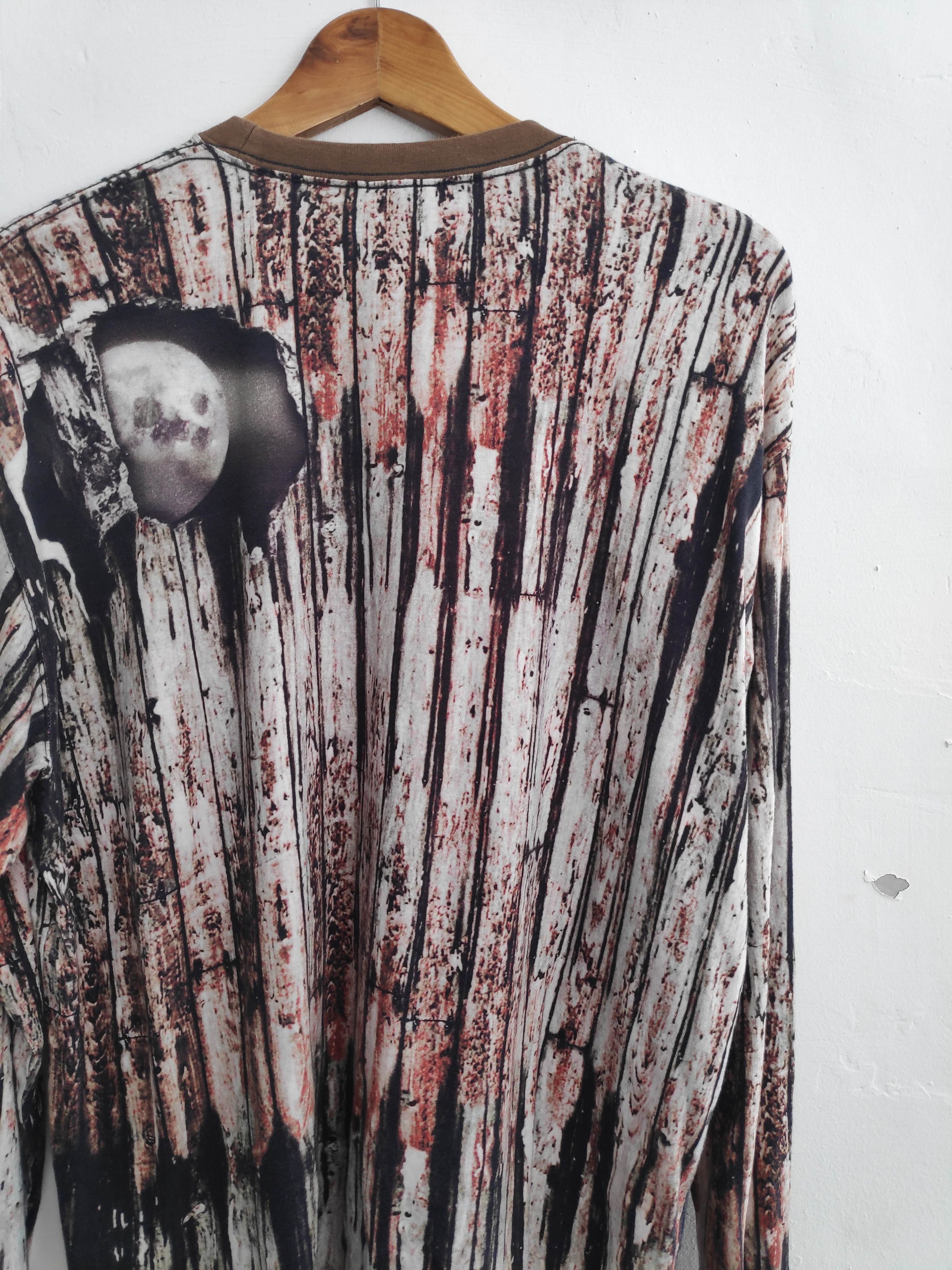 Japanese Brand × Swagger Spider Bat Cave Scenery Abstract Design Long Sleeve T Shirt Size US XL / EU 56 / 4 - 11 Thumbnail