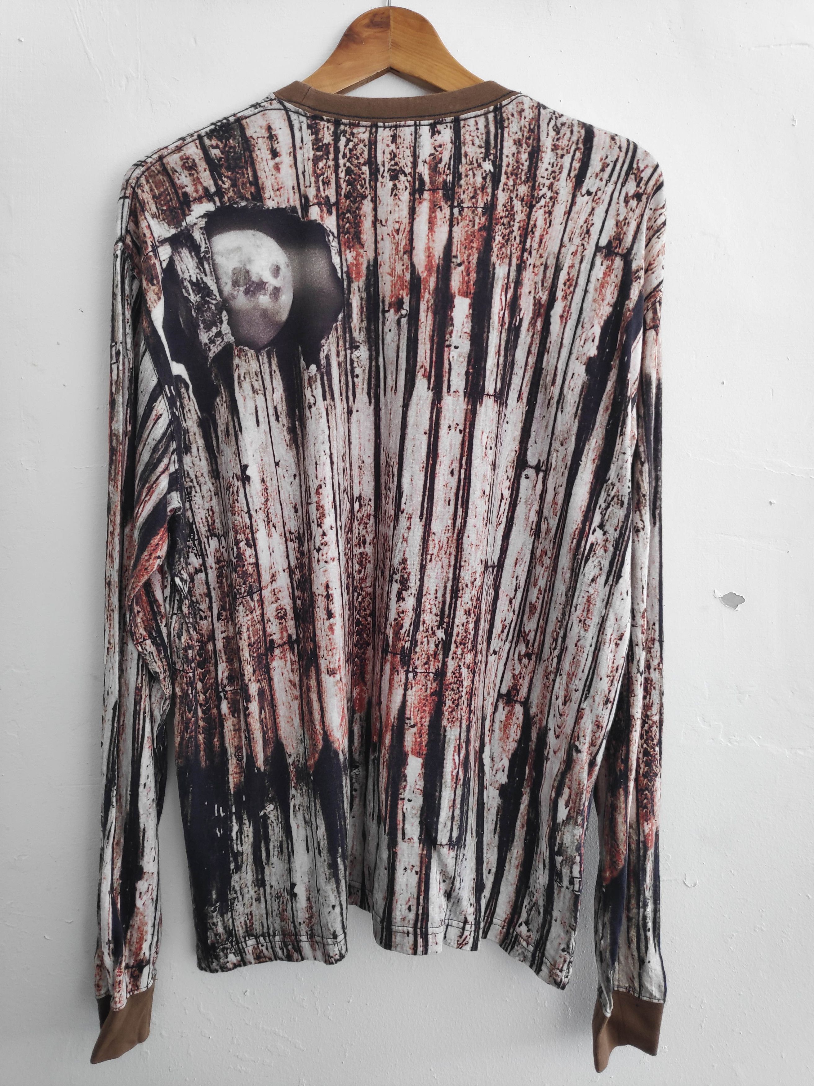 Japanese Brand × Swagger Spider Bat Cave Scenery Abstract Design Long Sleeve T Shirt Size US XL / EU 56 / 4 - 9 Thumbnail