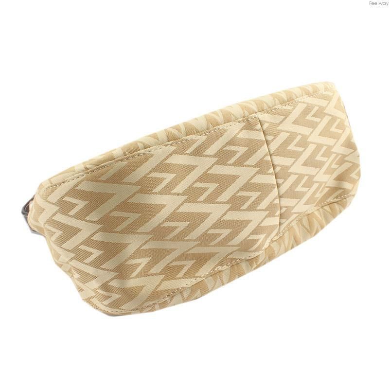 Valentino Gold Beige Mini Fabric Logo Shoulder Bag Size ONE SIZE - 4 Thumbnail