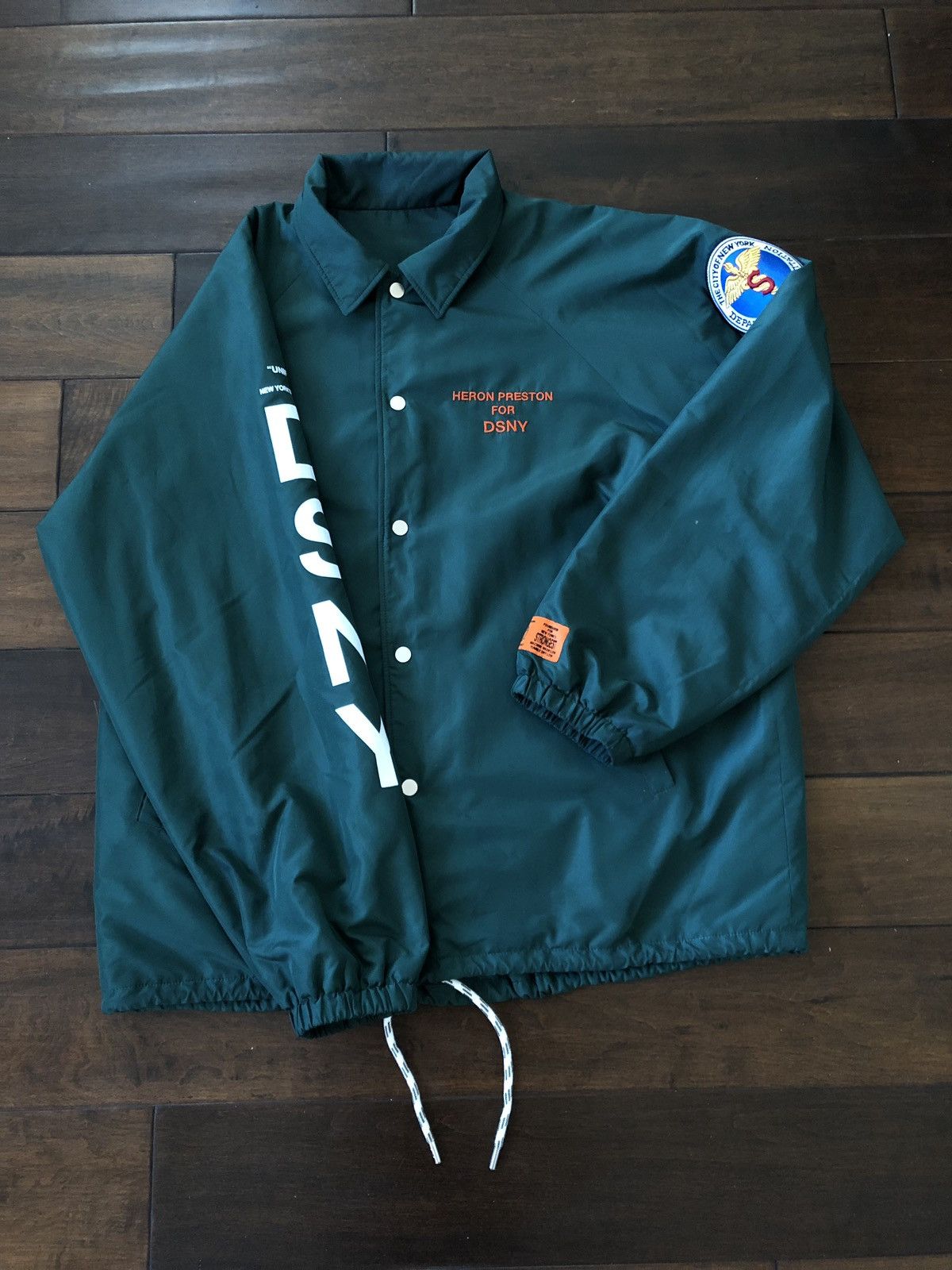 Heron Preston Heron Preston DSNY Coach Jacket | Grailed