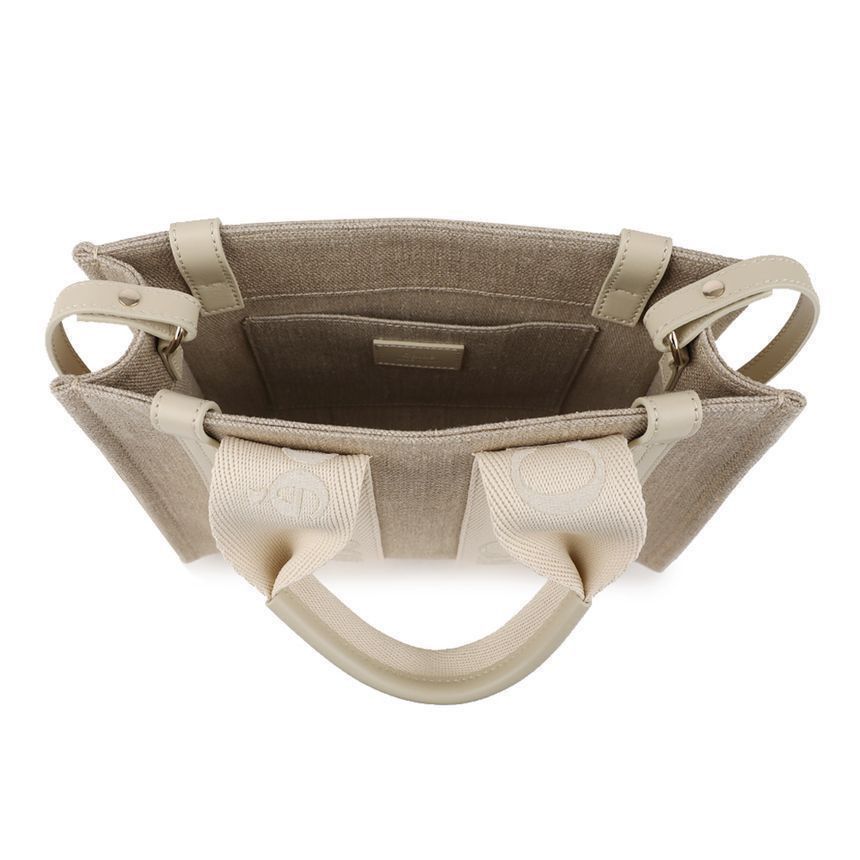 Chloe Linen Small Woody Tote Bag Size ONE SIZE - 7 Thumbnail