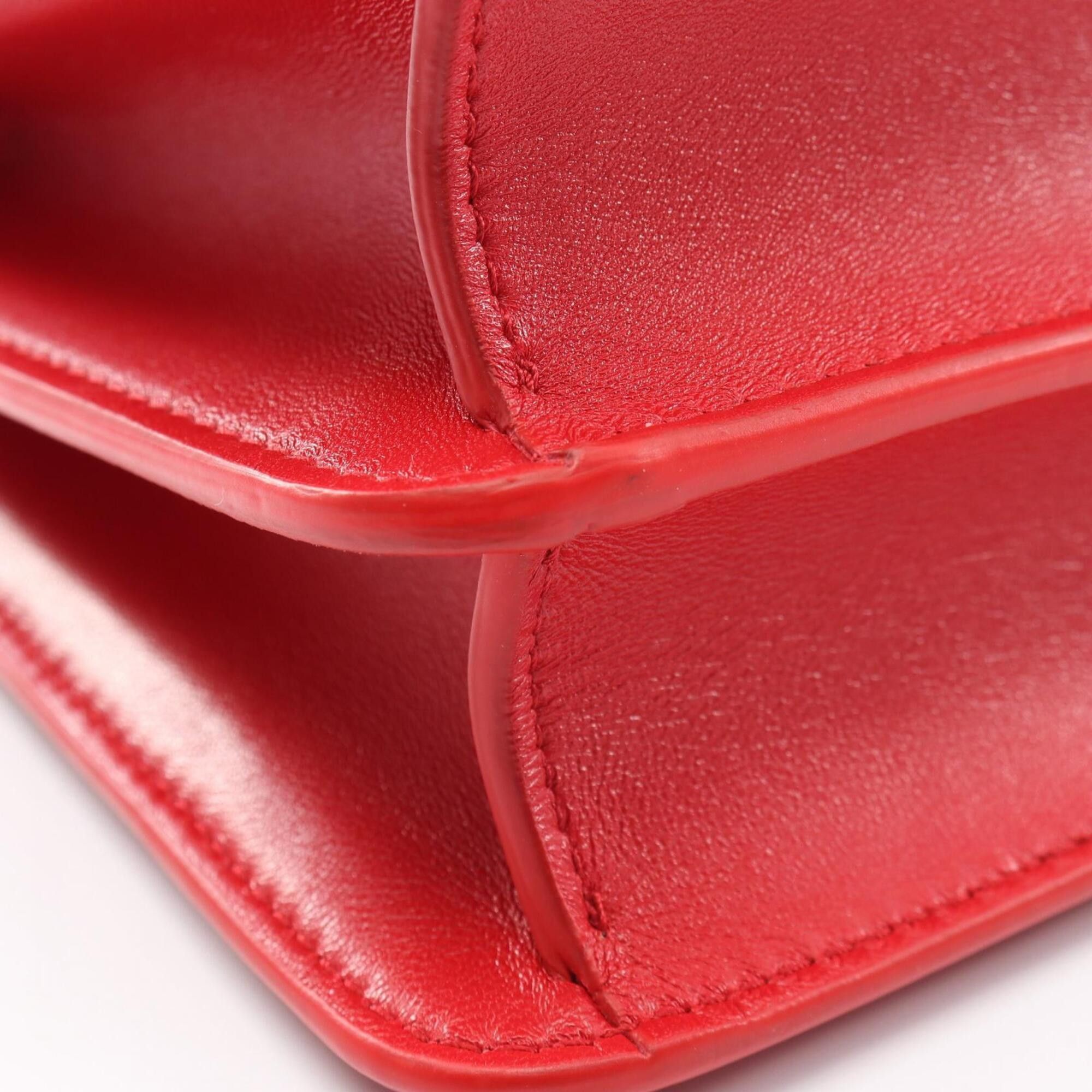 Bvlgari Bulgari BVLGARI Serpenti Forever 2-Way Handbag, Leather, Women's, Red Size ONE SIZE - 6 Thumbnail