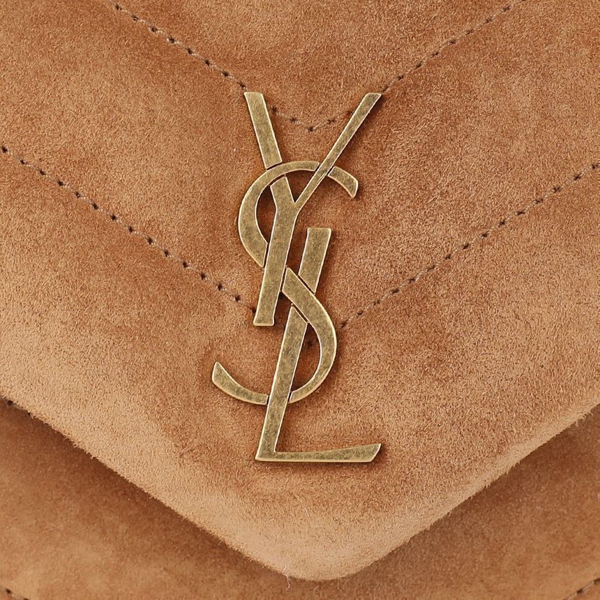 Yves Saint Laurent Quilted Suede Toy Bag Size ONE SIZE - 9 Thumbnail