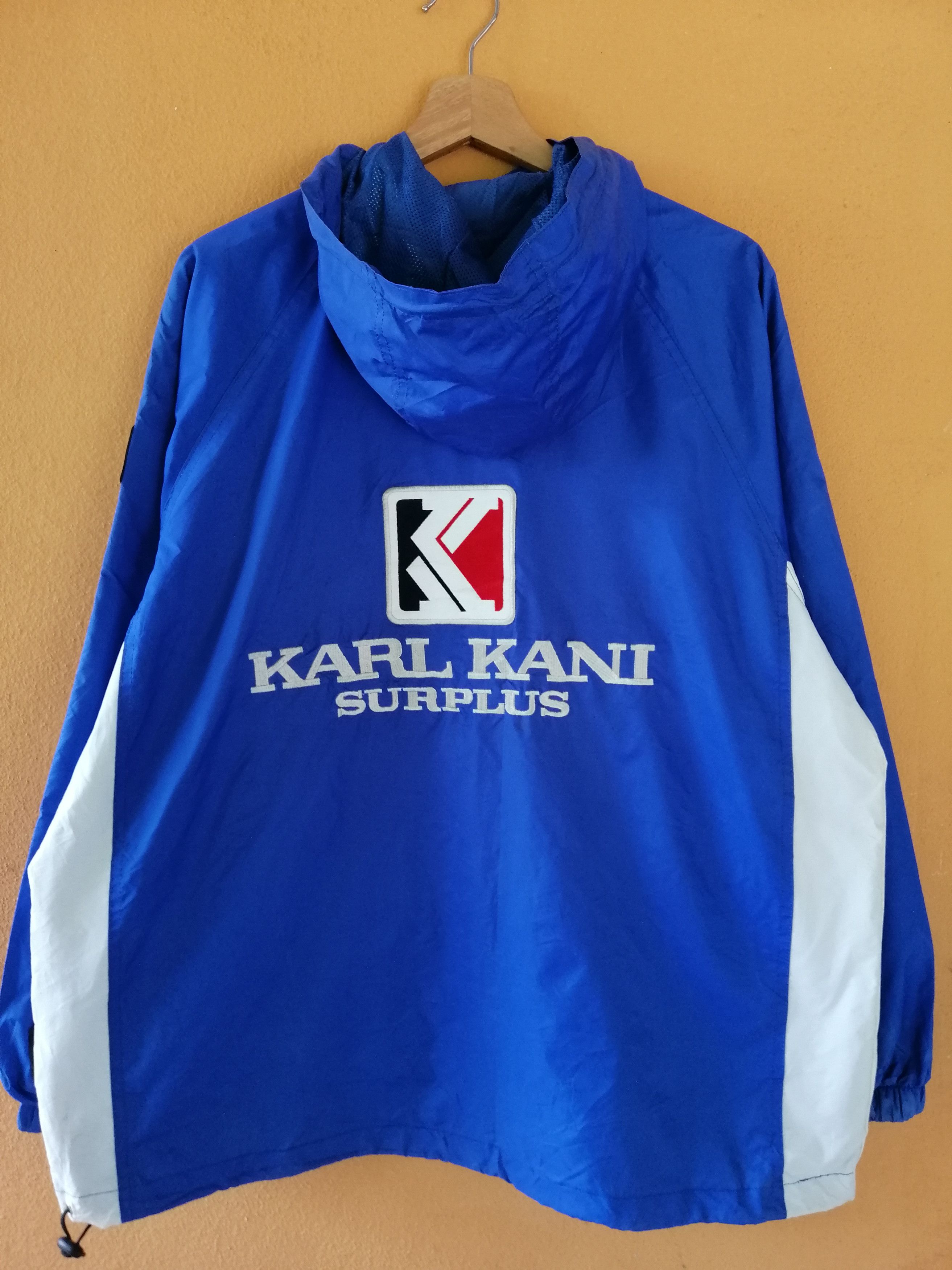 Karl Kani Vintage Karl Kani Surplus Embroidery Big Logo Hoodie Jacket Size US L / EU 52-54 / 3 - 1 Thumbnail