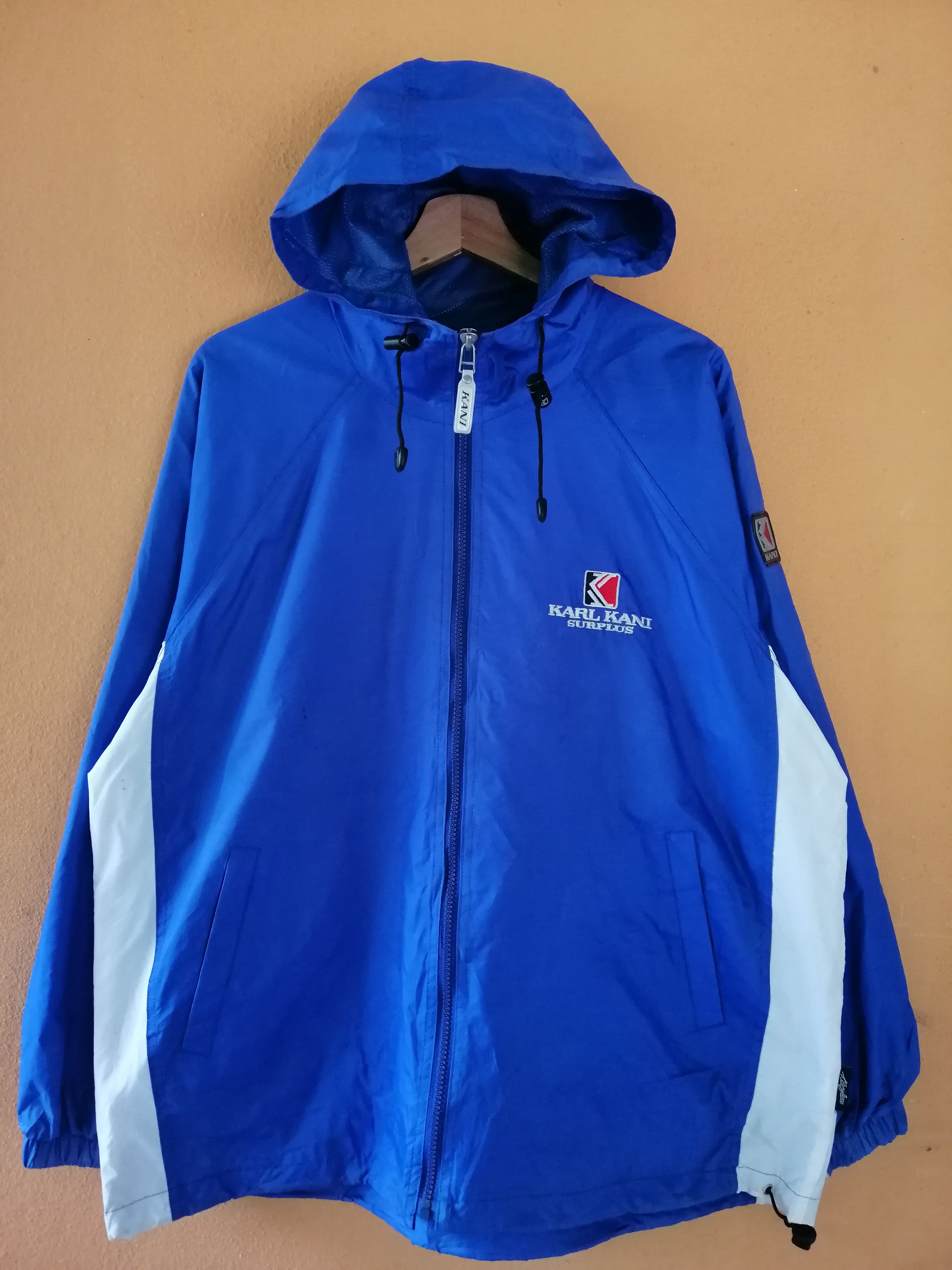 Karl Kani Vintage Karl Kani Surplus Embroidery Big Logo Hoodie Jacket Size US L / EU 52-54 / 3 - 2 Thumbnail