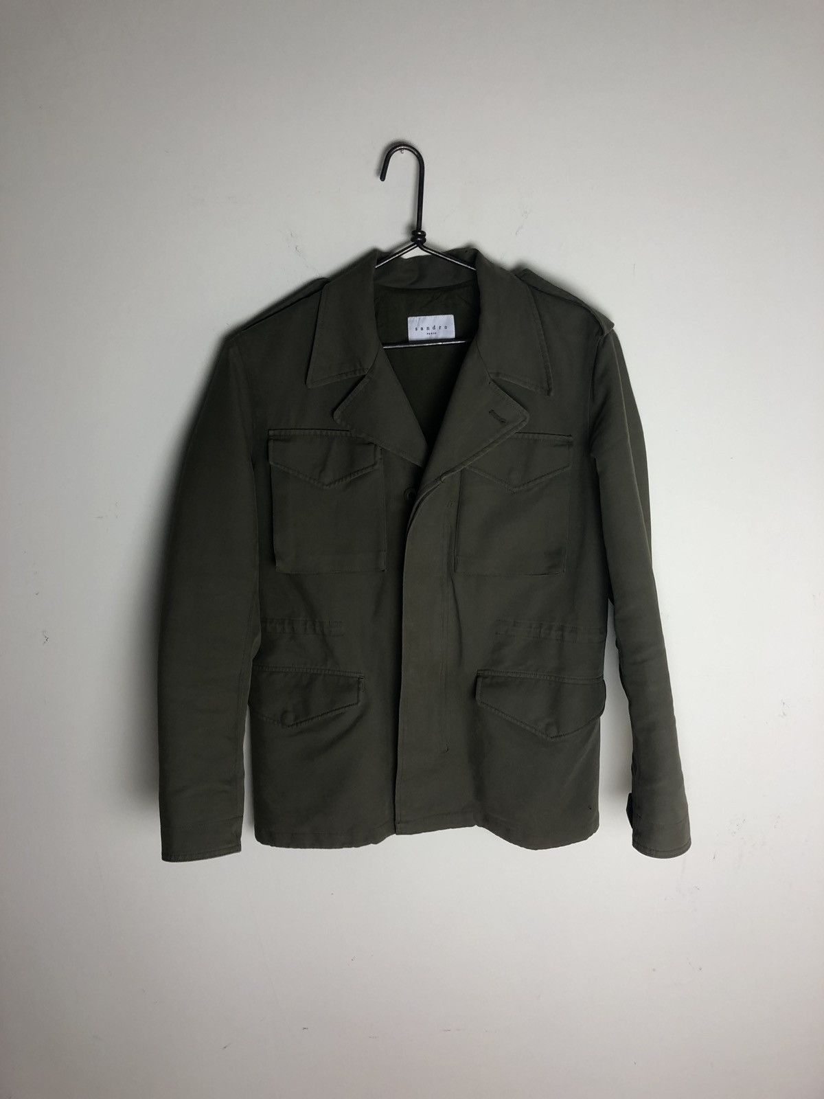 Sandro Sandro Military Carban Jacket Grailed