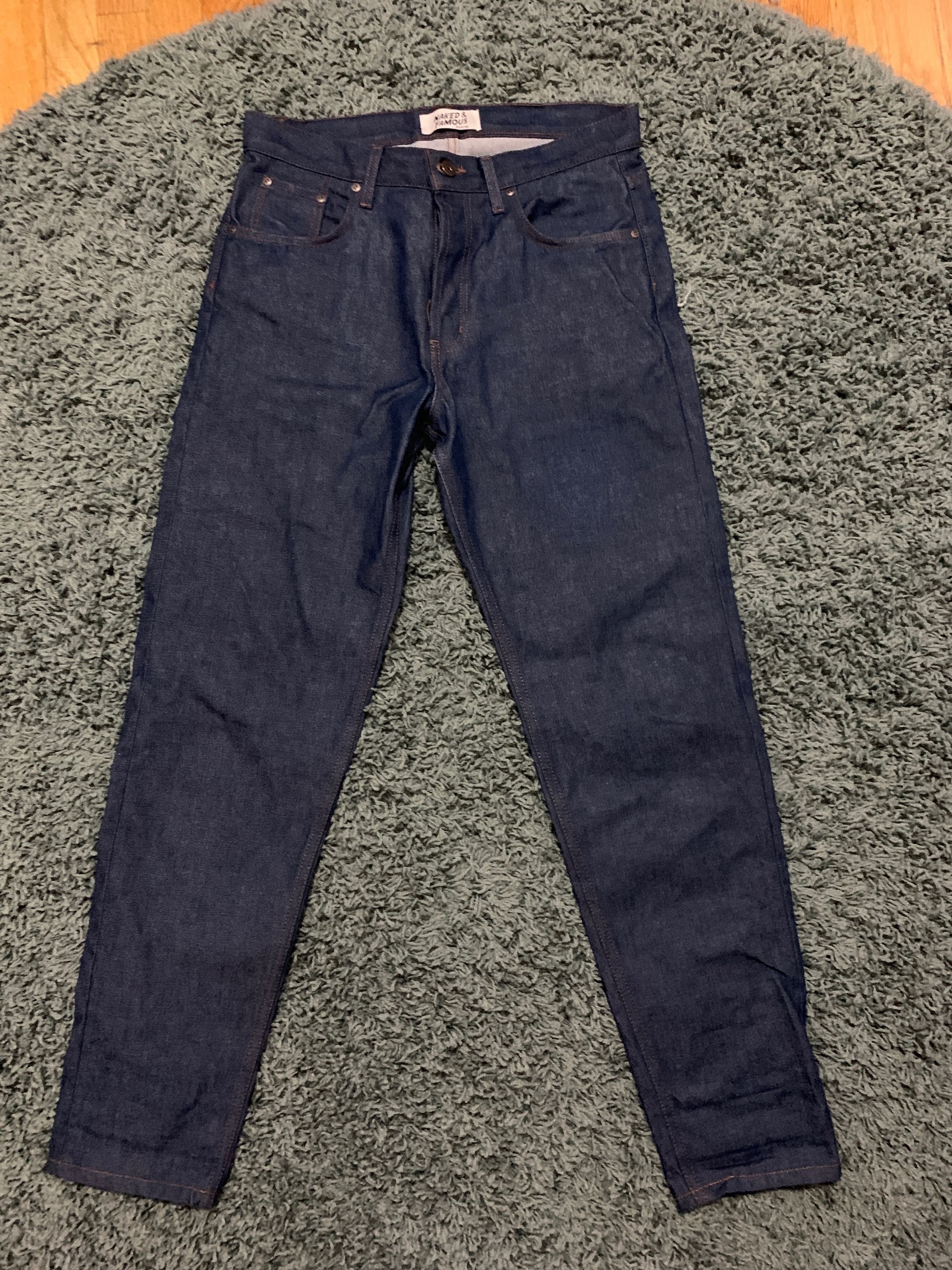 Natural Indigo Easy Guy Selvedge Jeans