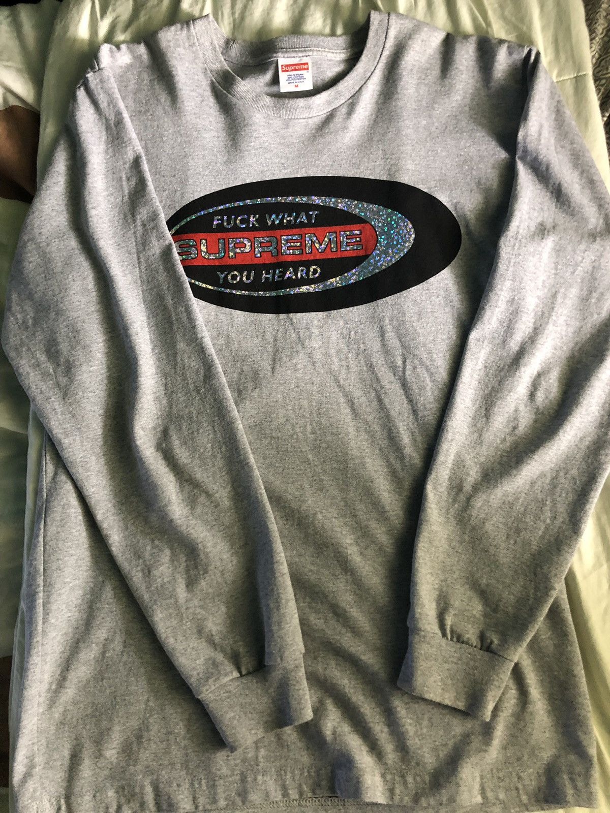 Supreme Supreme Fuck What You Heard L/S Tee FW16 | Grailed