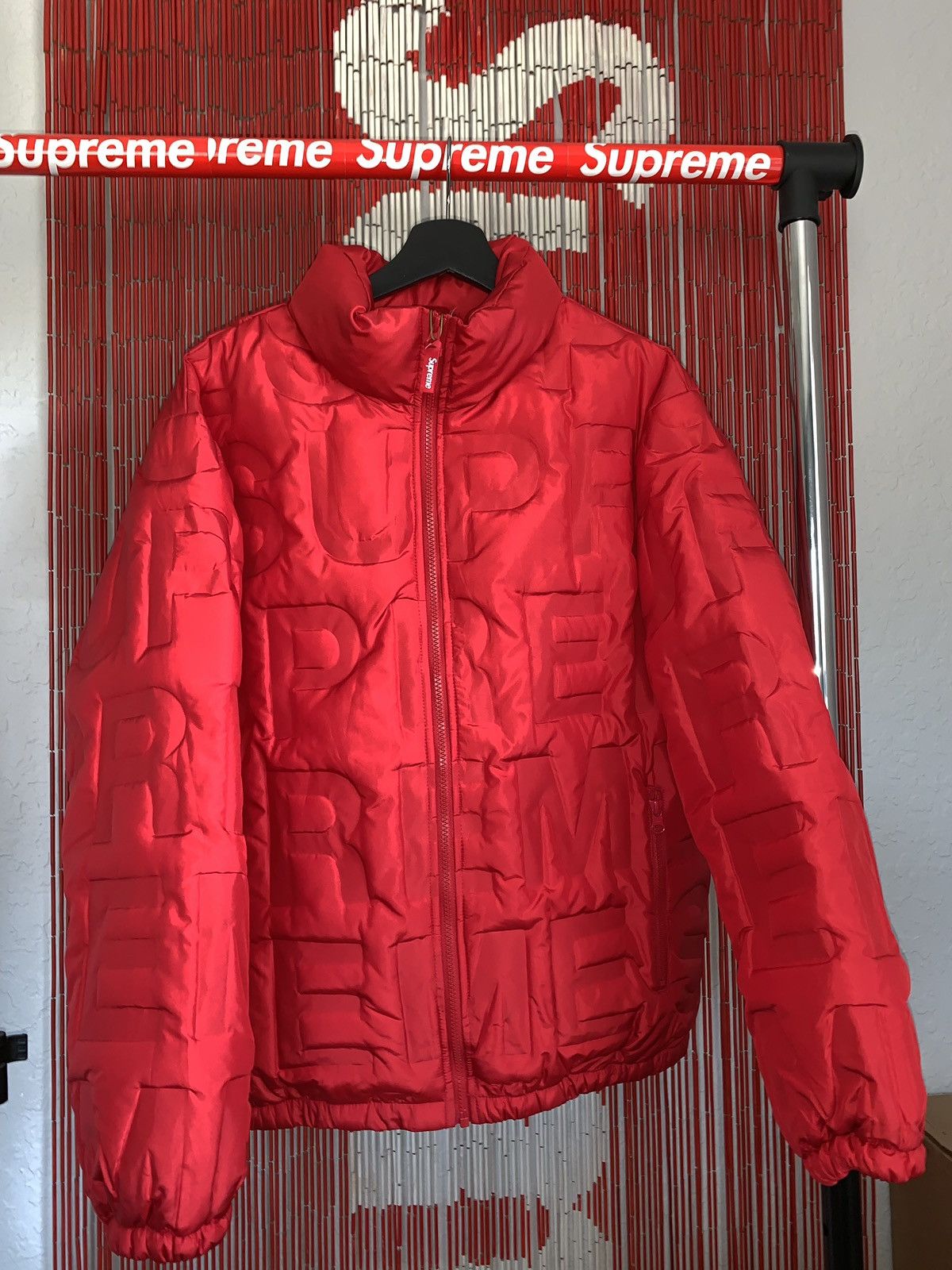 Supreme Supreme Bonded Logo Down Jacket | Grailed