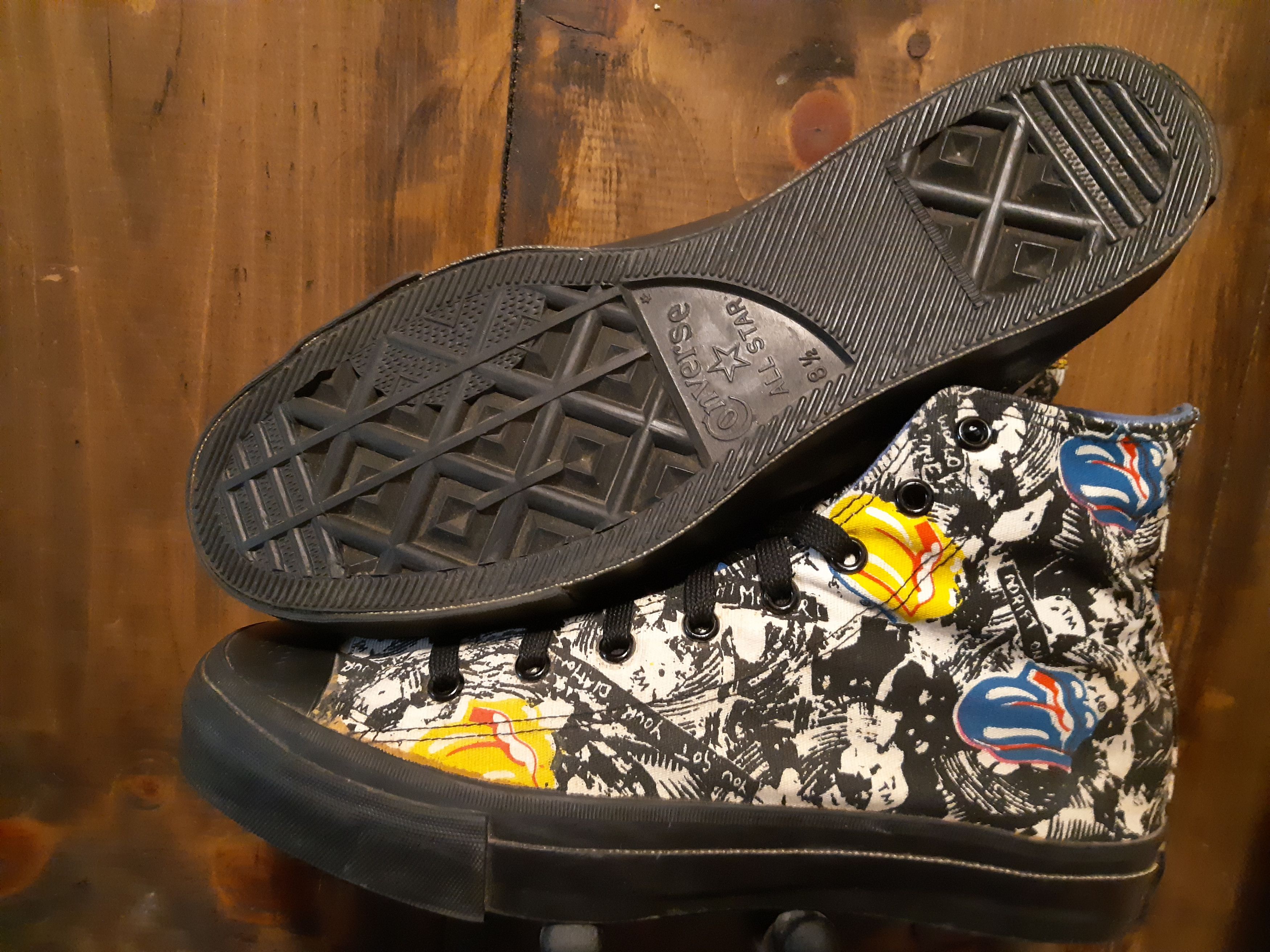 Converse The Rolling Stones Converse Limited Edition Rolling Stones Grailed