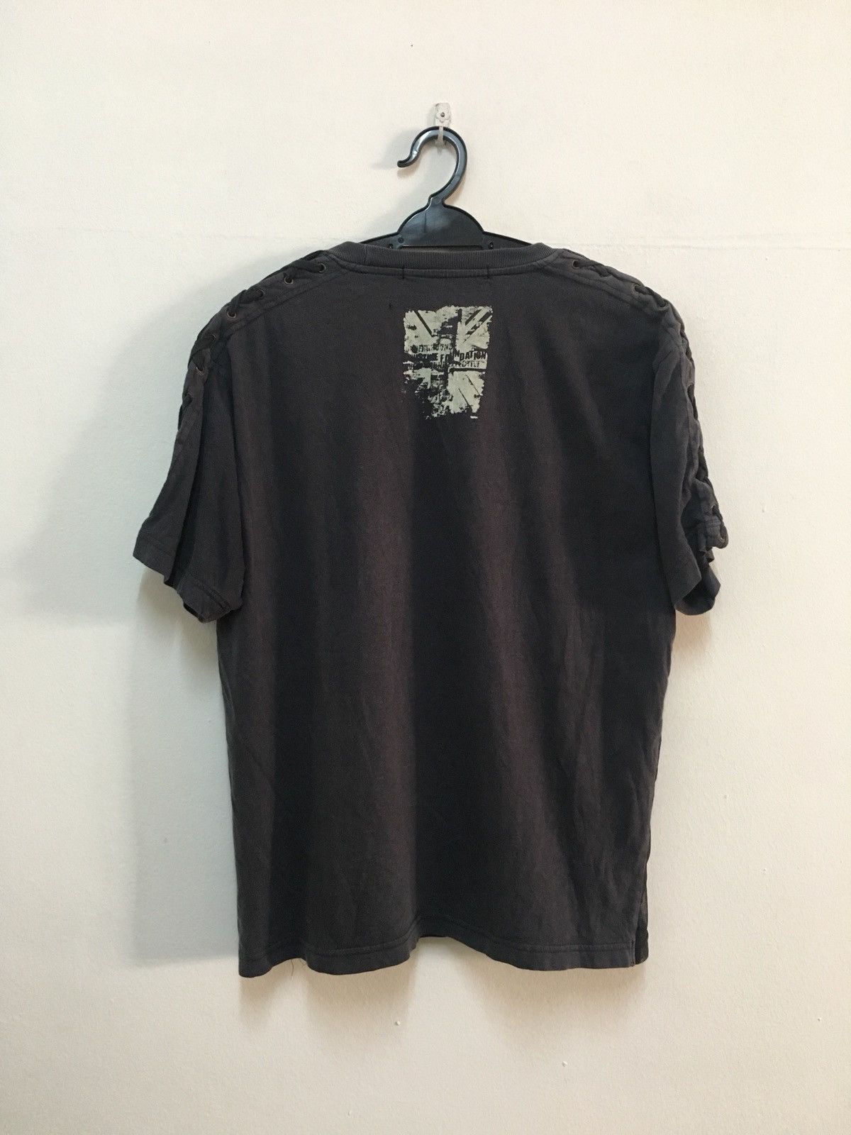 Mossimo Mossimo T Shirt Short Sleeve Punk Gothic Shirt Double Layer Size US M / EU 48-50 / 2 - 2 Thumbnail