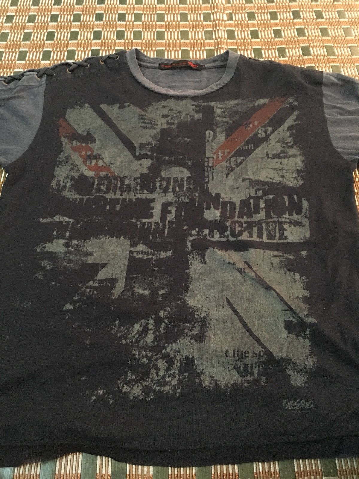 Mossimo Mossimo T Shirt Short Sleeve Punk Gothic Shirt Double Layer Size US M / EU 48-50 / 2 - 9 Thumbnail