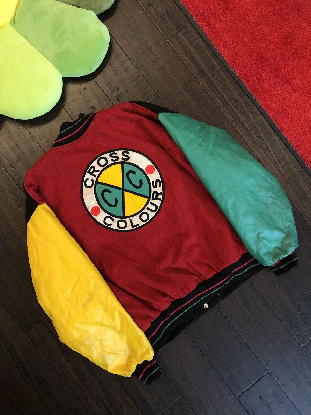 Cross Colours Vintage 90s Rare Cross Colours Jacket | Grailed