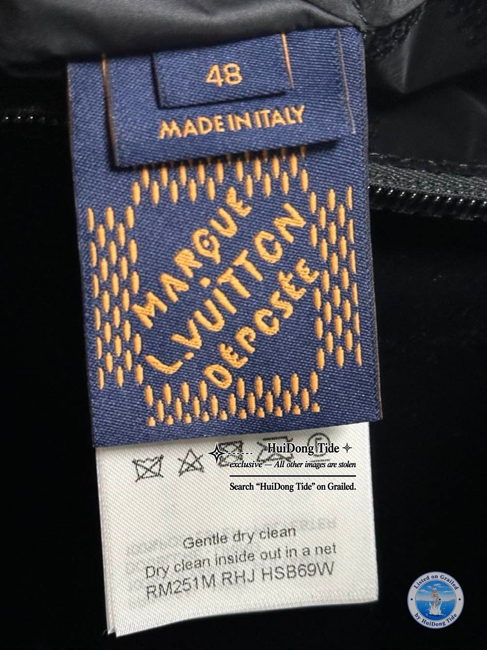 Louis Vuitton Louis Vuitton Damier Flocked Track Jacket Size 48 Size US M / EU 48-50 / 2 - 5 Thumbnail
