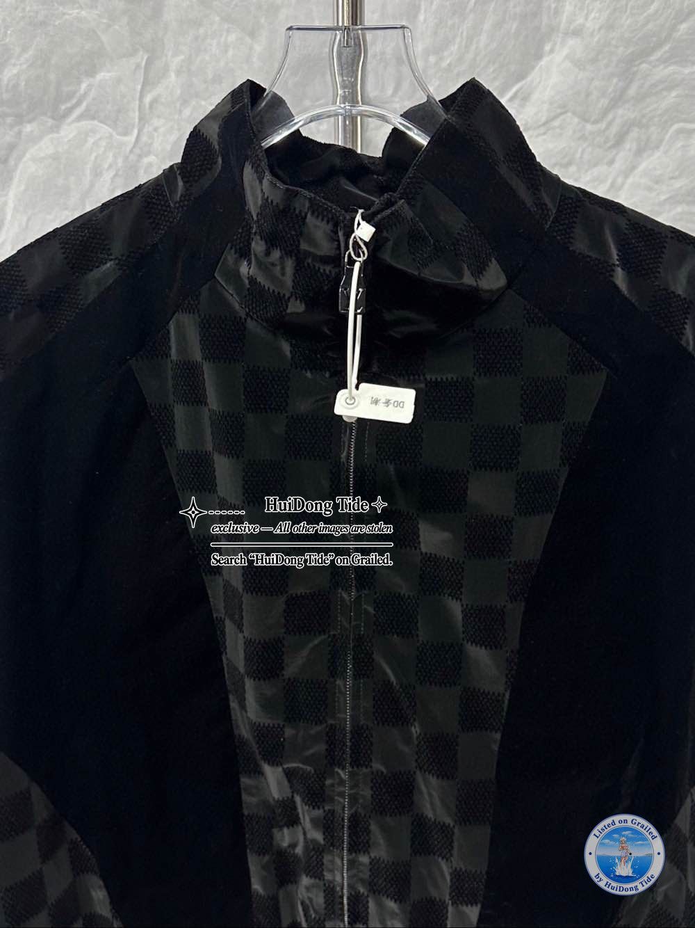 Louis Vuitton Louis Vuitton Damier Flocked Track Jacket Size 48 Size US M / EU 48-50 / 2 - 8 Thumbnail
