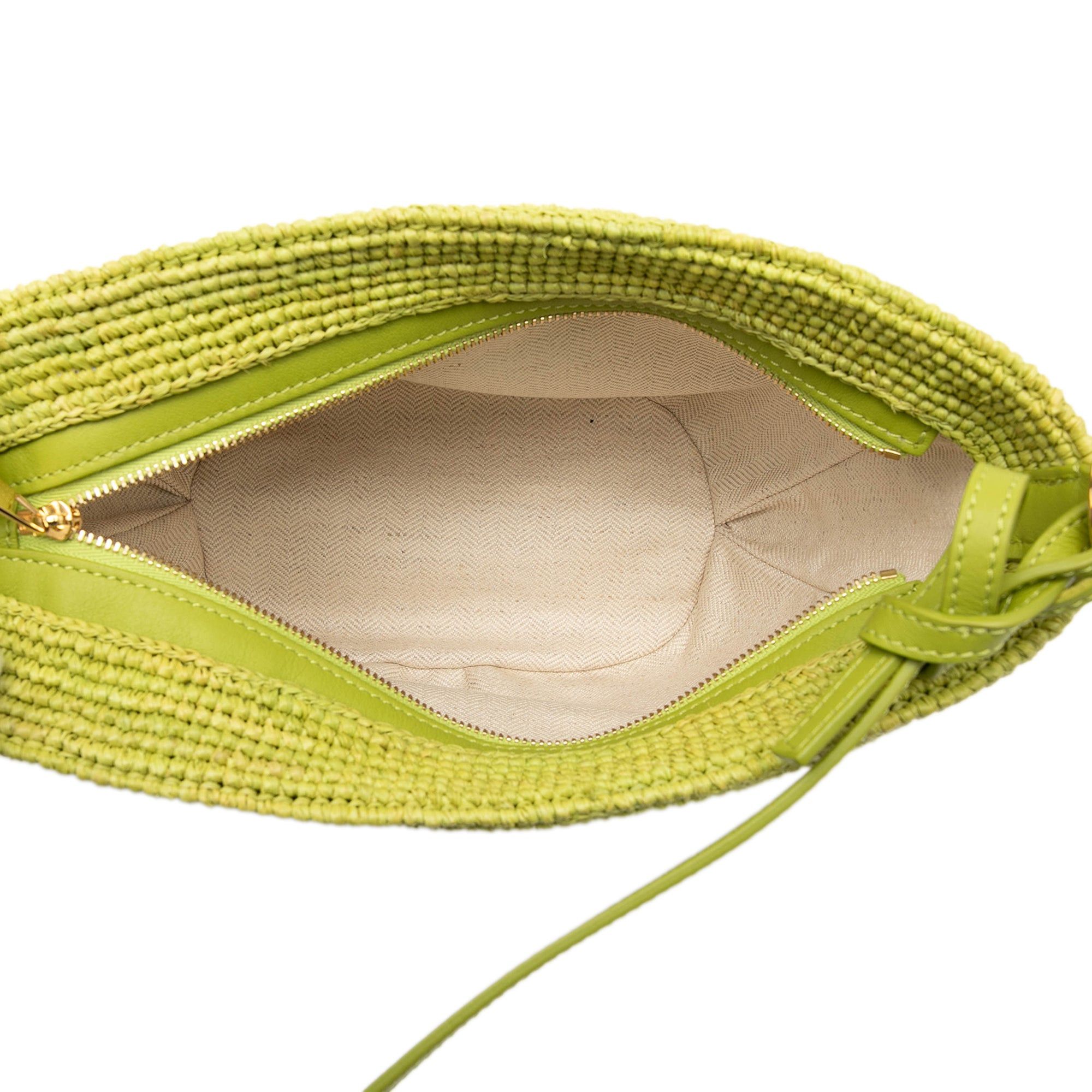 Loewe Paulas Ibiza Anagram Raffia Pochette Crossbody Size ONE SIZE - 4 Thumbnail