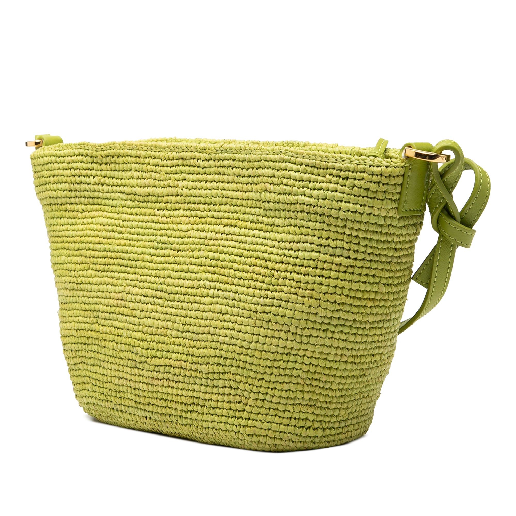 Loewe Paulas Ibiza Anagram Raffia Pochette Crossbody Size ONE SIZE - 2 Thumbnail