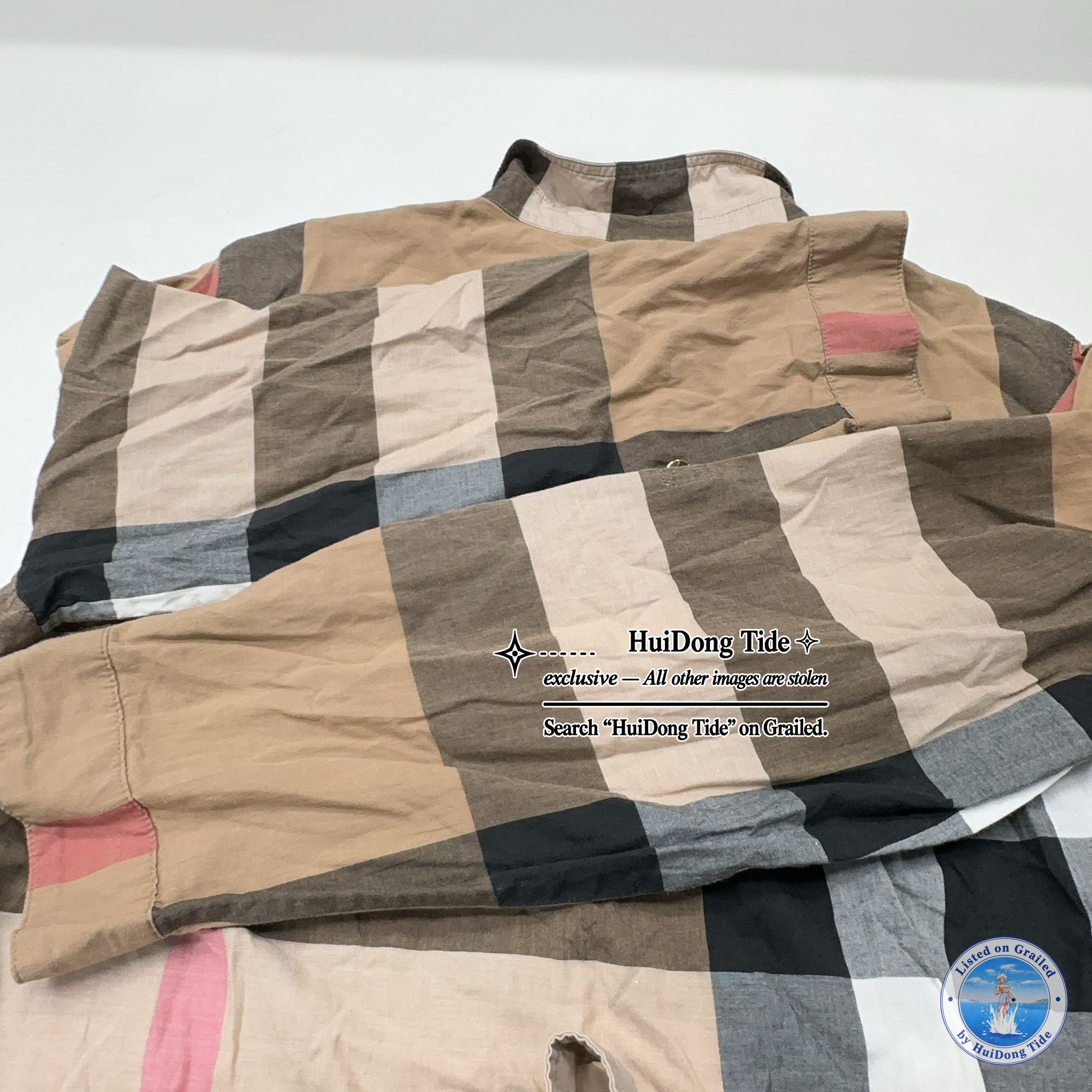 Burberry Burberry Check Print Cotton Shirt Dress Size 8 Size M / US 6-8 / IT 42-44 - 11 Thumbnail