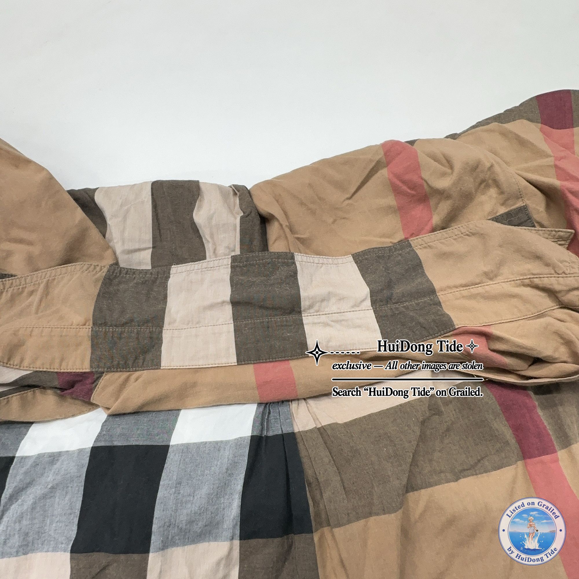 Burberry Burberry Check Print Cotton Shirt Dress Size 8 Size M / US 6-8 / IT 42-44 - 5 Thumbnail