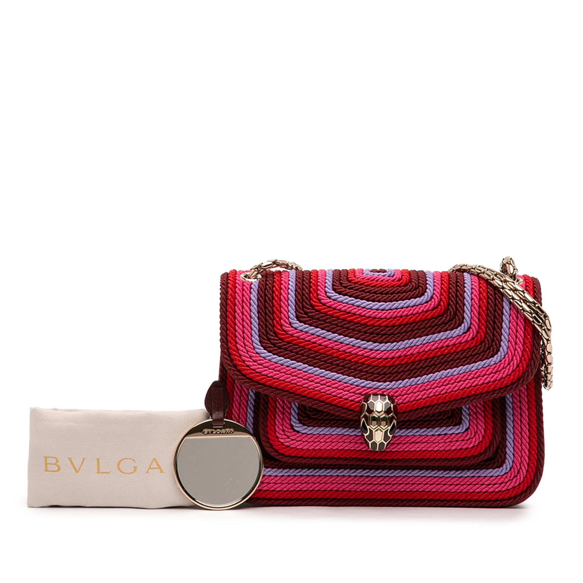 Bvlgari Polyester Serpenti Forever Kaleidoscopia Shoulder Bag Size ONE SIZE - 7 Thumbnail
