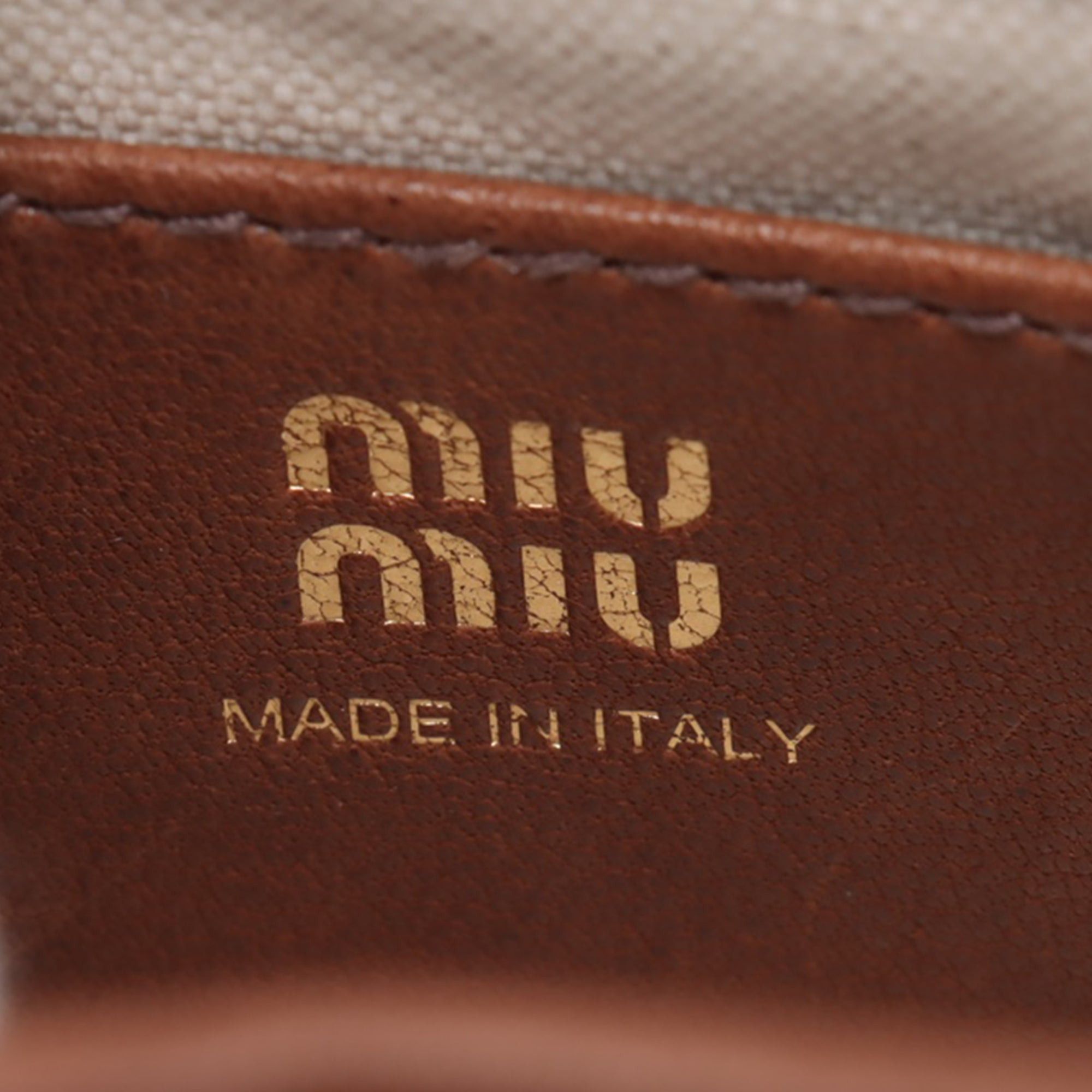 Miu Miu Nappa Bucket Bag Size ONE SIZE - 5 Thumbnail