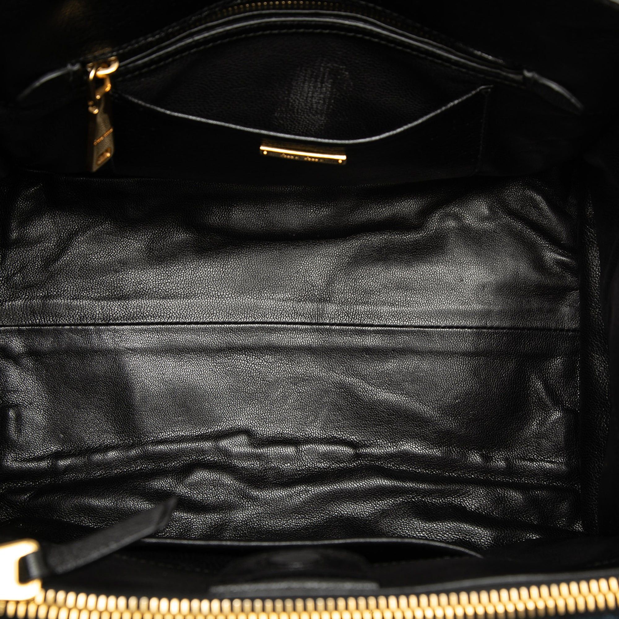 Miu Miu Matelasse Denim Biker Tote Size ONE SIZE - 4 Thumbnail