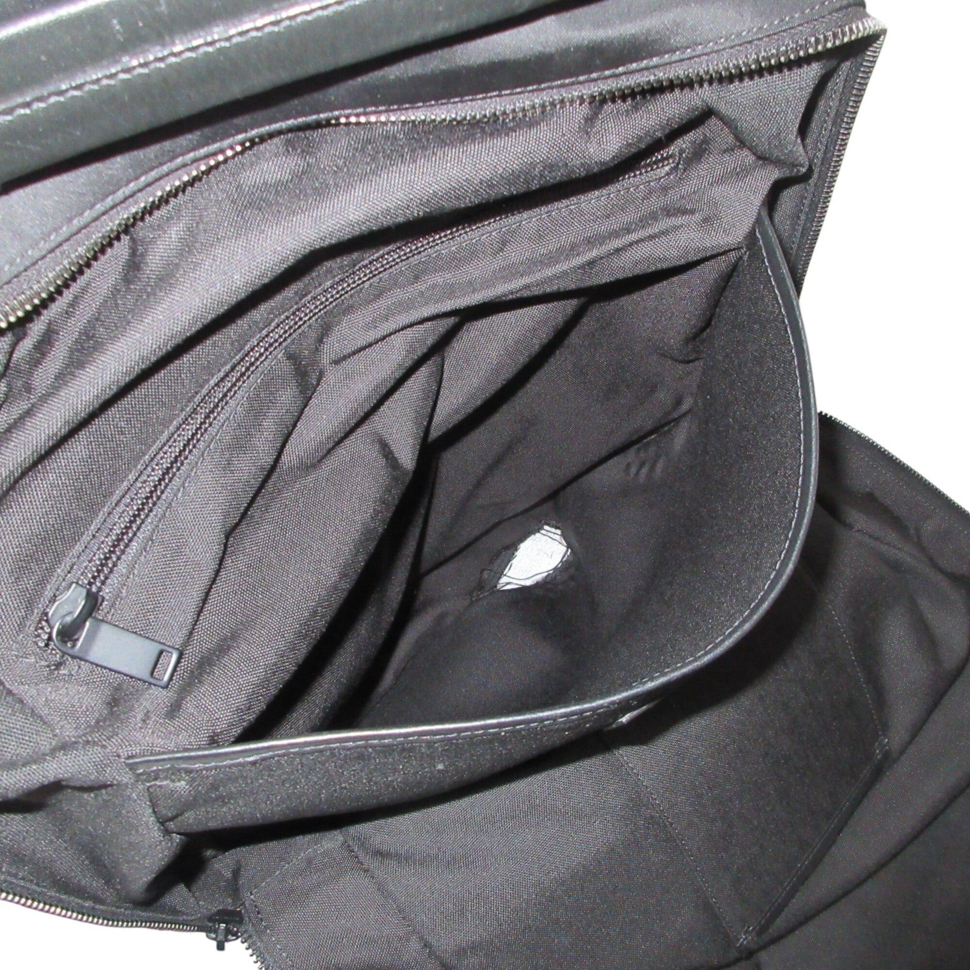 Yves Saint Laurent Yves Saint Laurent SAINT LAURENT PARIS CITY Trekking Backpack, Daypack, 649765, Black, Men's & Women's Size ONE SIZE - 17 Thumbnail
