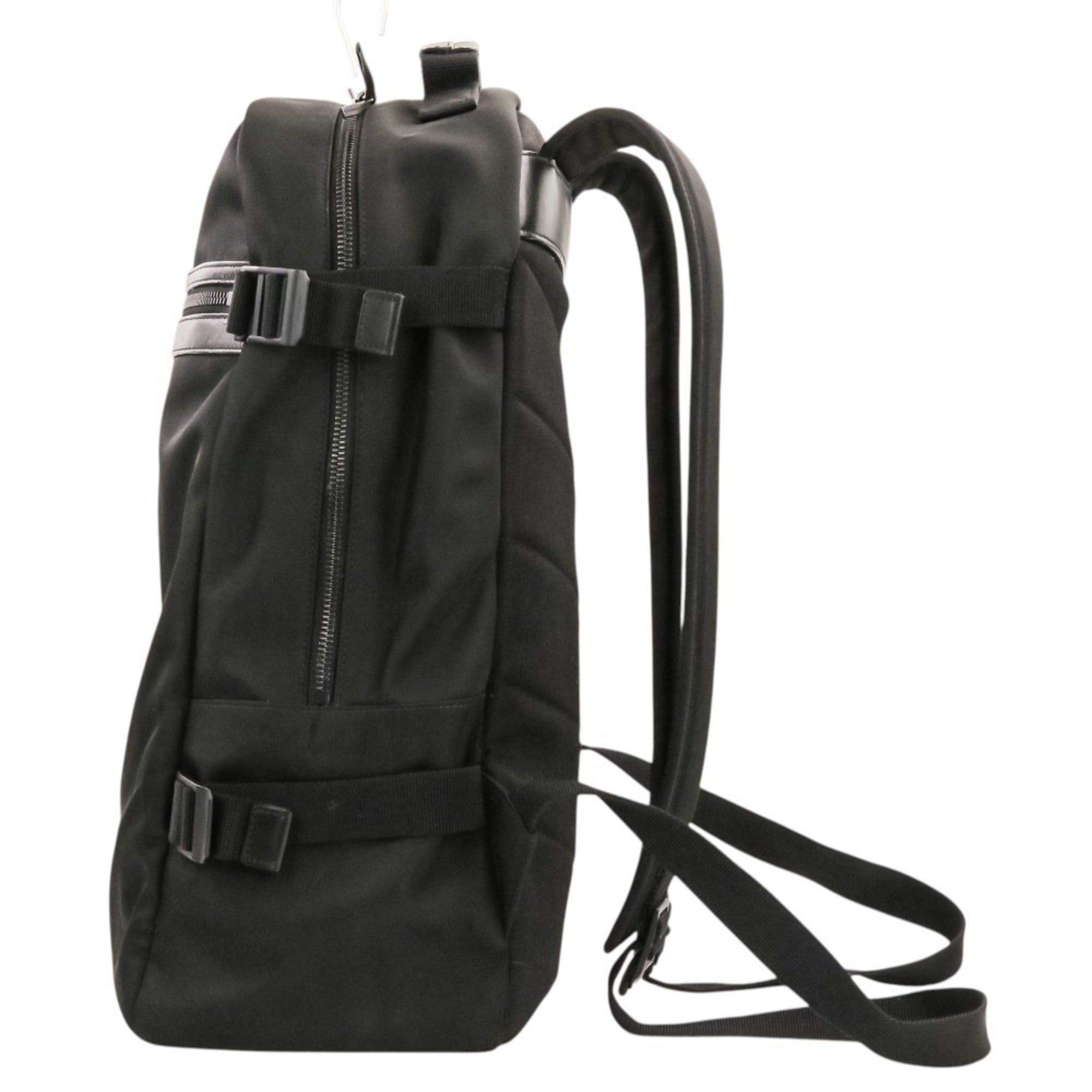 Yves Saint Laurent Yves Saint Laurent SAINT LAURENT PARIS CITY Trekking Backpack, Daypack, 649765, Black, Men's & Women's Size ONE SIZE - 3 Thumbnail
