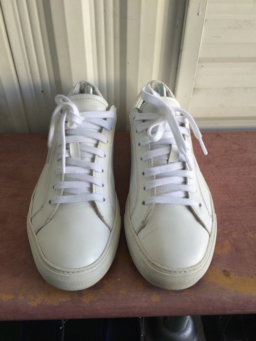 Erik Schedin White Leather Sneaker | Grailed