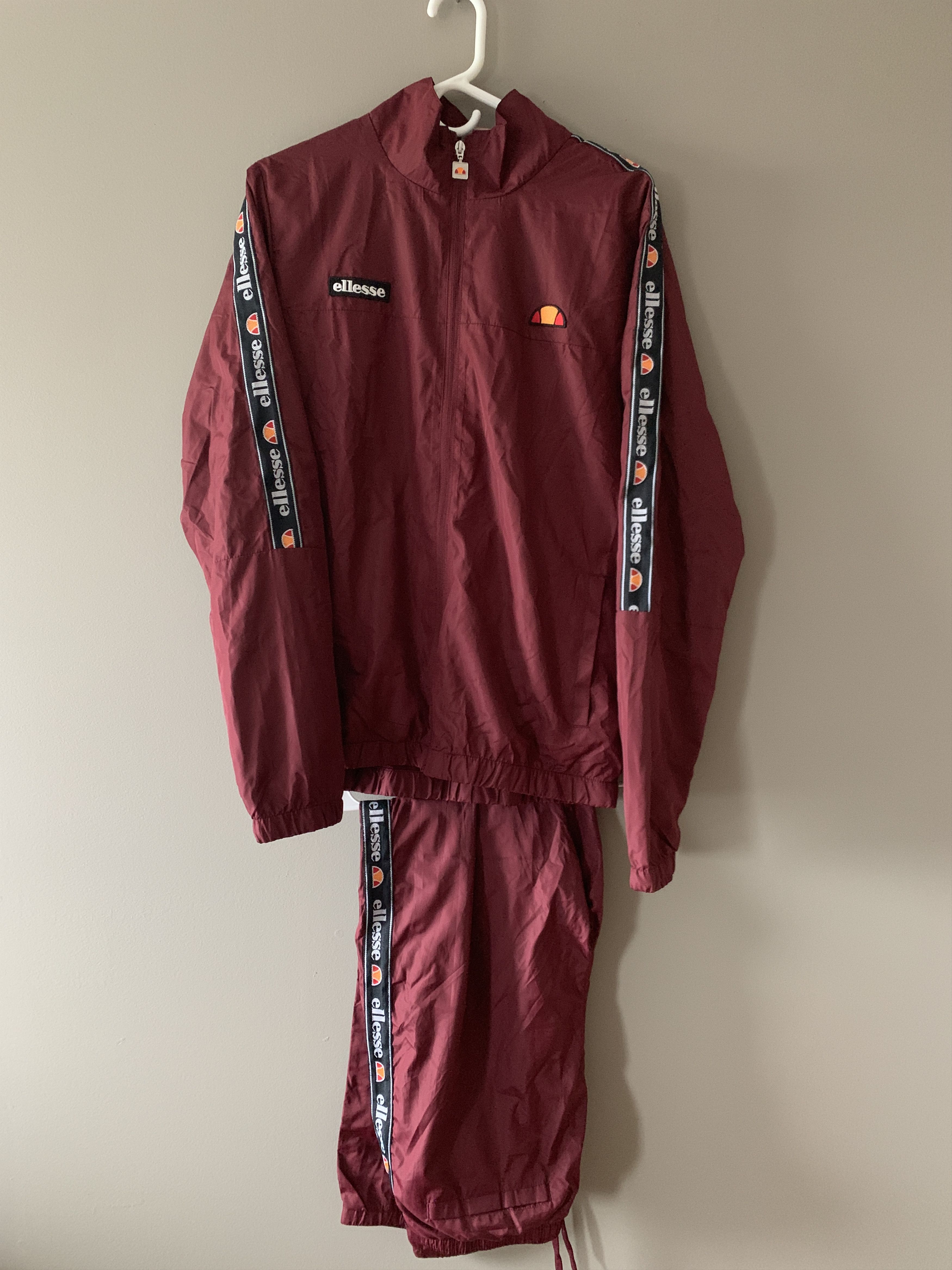 Ellesse woven tracksuit deals