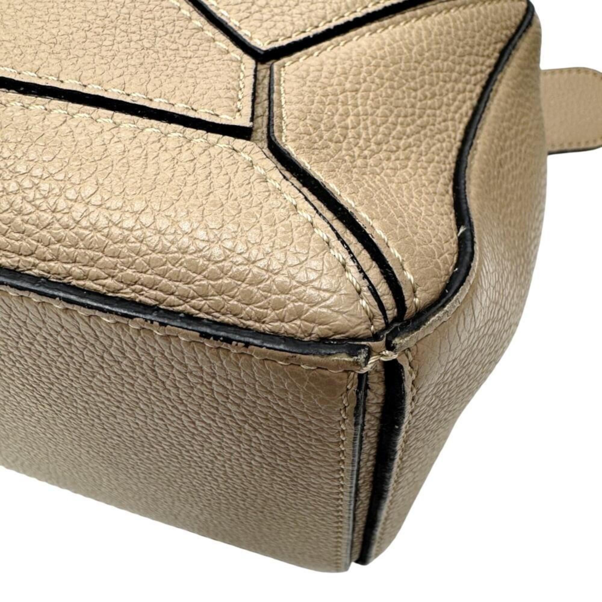 Loewe LOEWE Puzzle Bag Small Calfskin Greige Shoulder for Women Size ONE SIZE - 7 Thumbnail