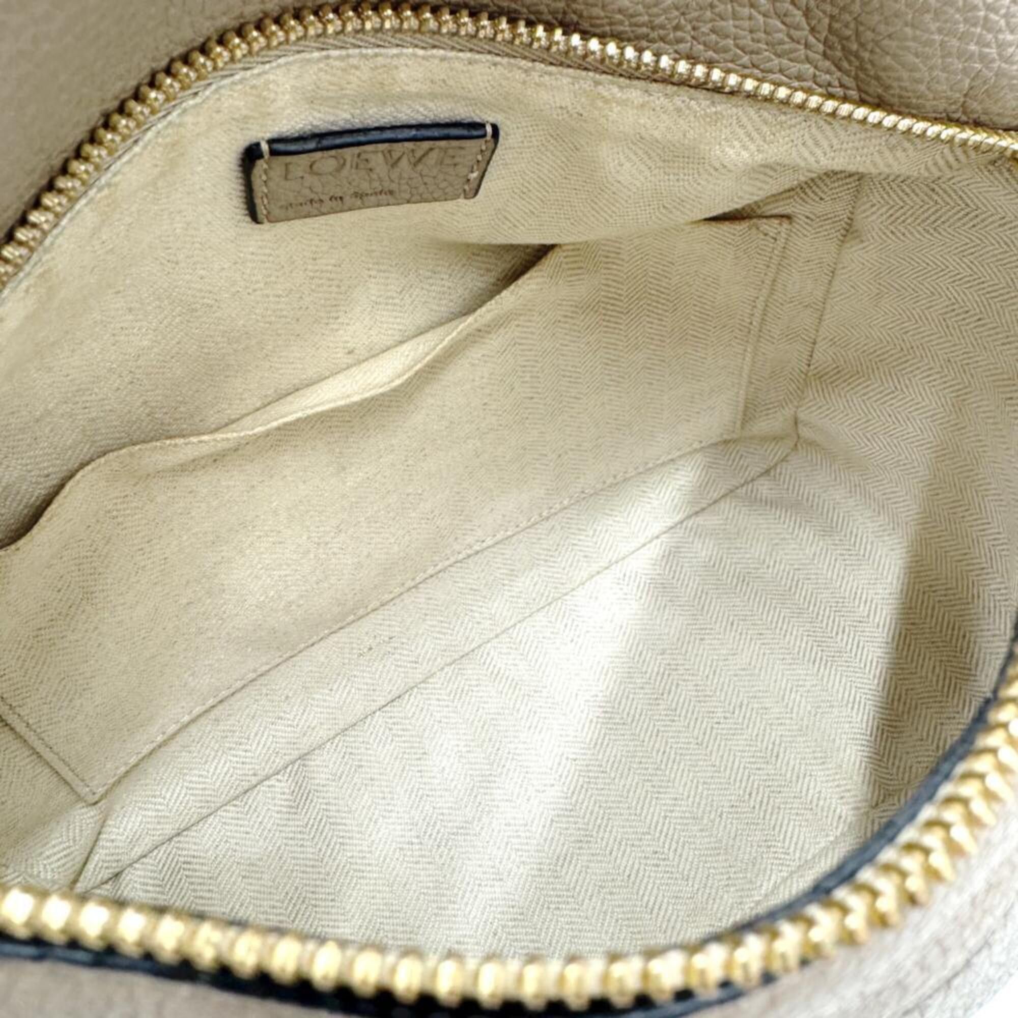 Loewe LOEWE Puzzle Bag Small Calfskin Greige Shoulder for Women Size ONE SIZE - 13 Thumbnail
