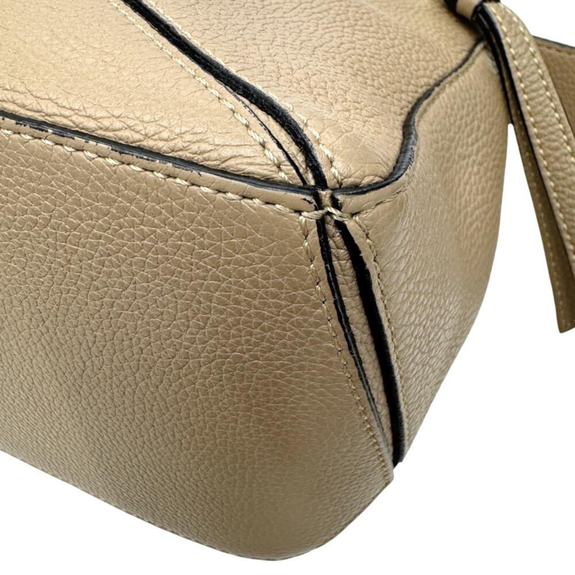 Loewe LOEWE Puzzle Bag Small Calfskin Greige Shoulder for Women Size ONE SIZE - 9 Thumbnail