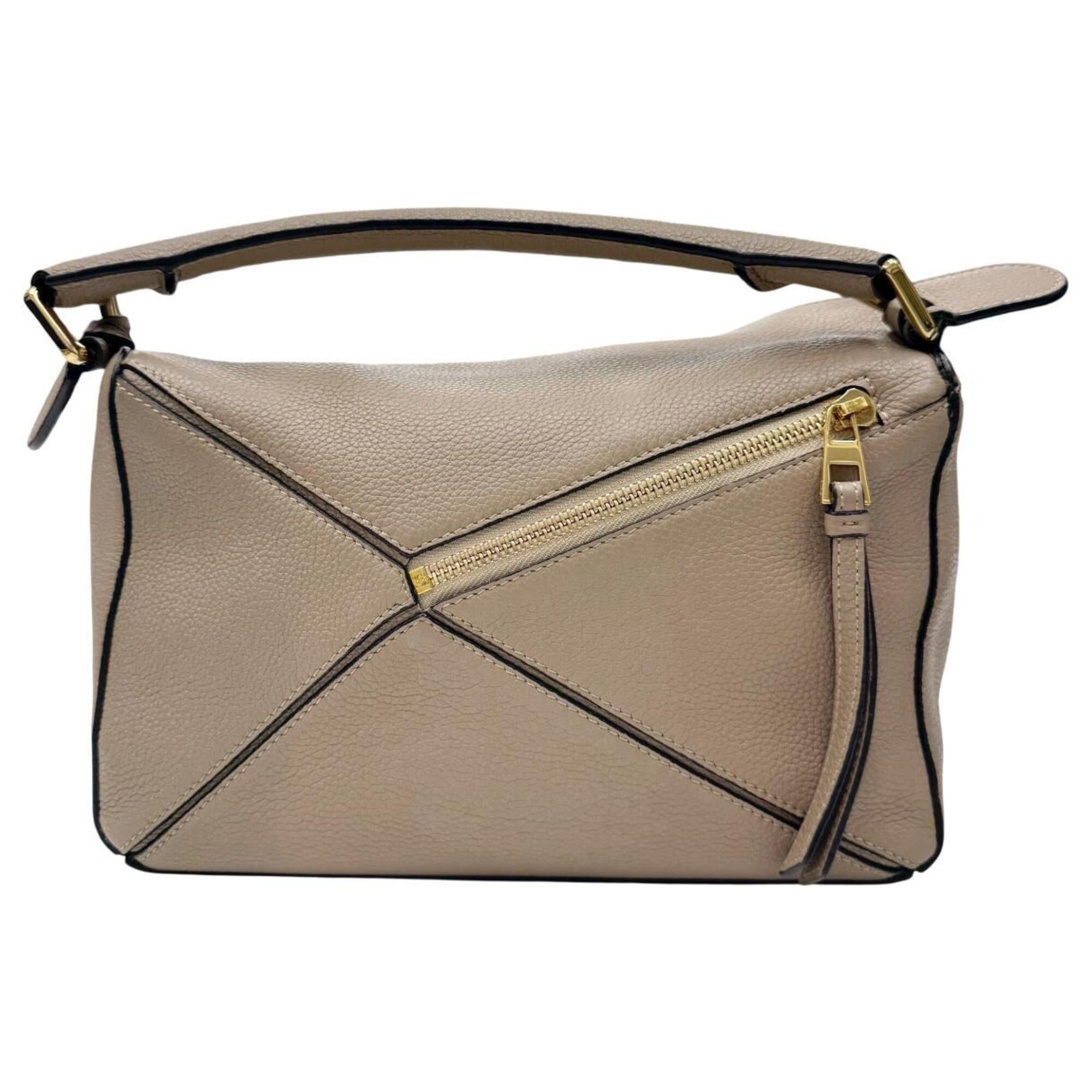 Loewe LOEWE Puzzle Bag Small Calfskin Greige Shoulder for Women Size ONE SIZE - 2 Thumbnail