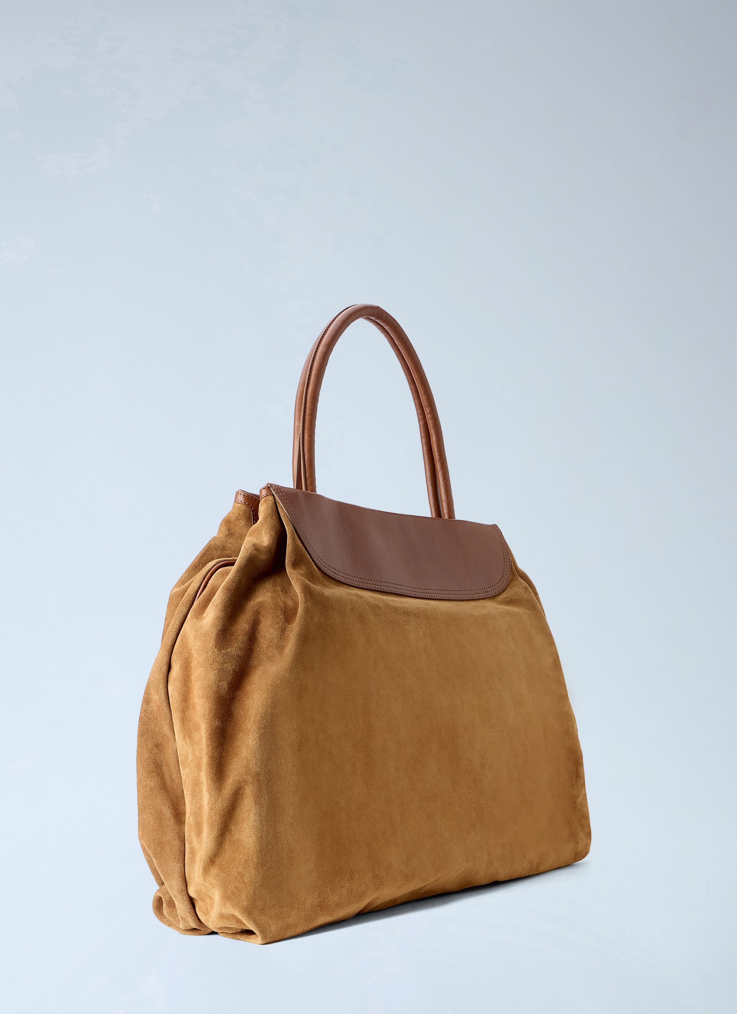 Dries Van Noten Dries Van Noten Blossom Suede Top Handle Bag Size ONE SIZE - 2 Thumbnail