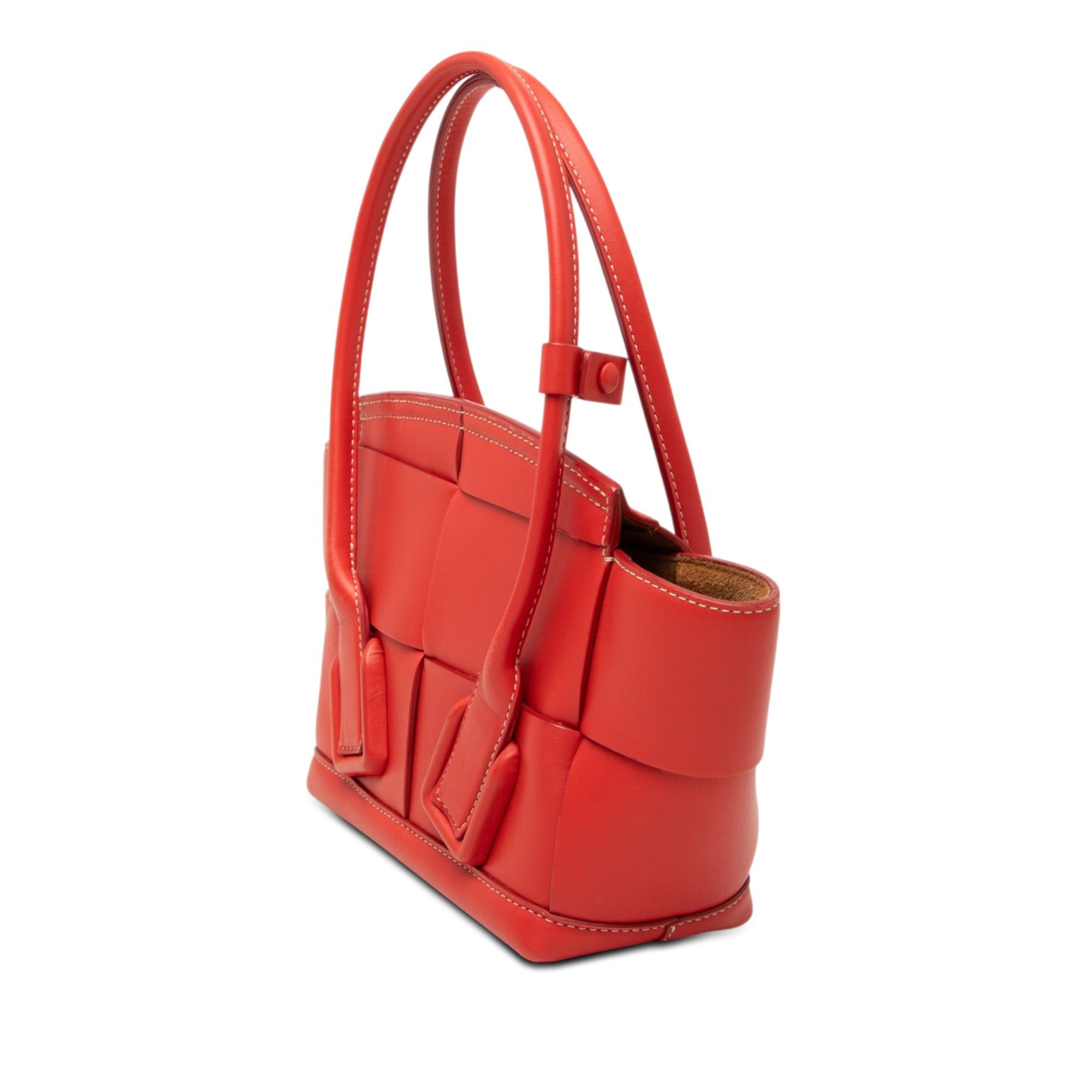 Bottega Veneta Leather Maxi Intrecciato The Arco Tote Size ONE SIZE - 2 Thumbnail