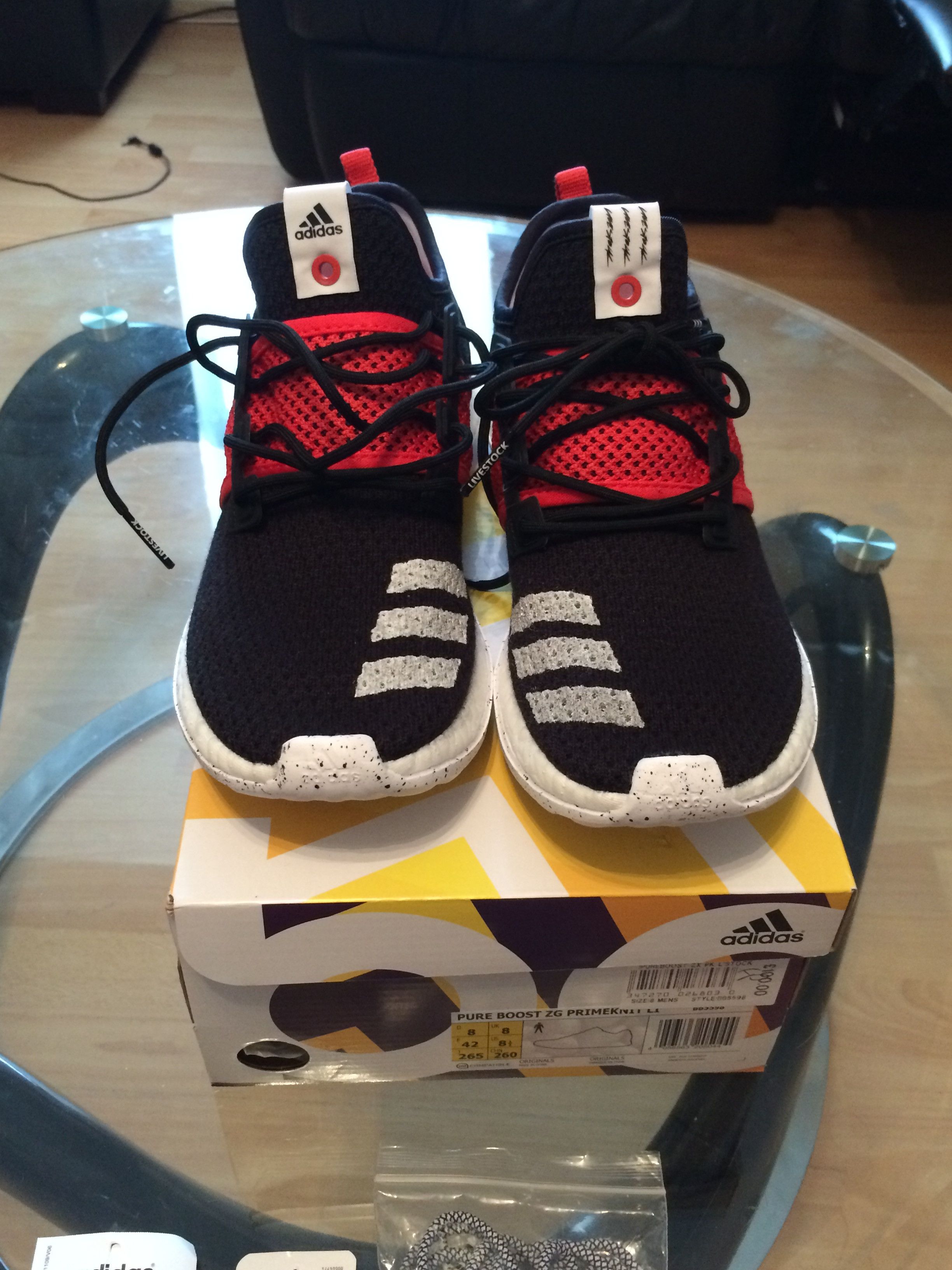 LIVESTOCK X ADIDAS PURE BOOST ZG PRIMEKNIT