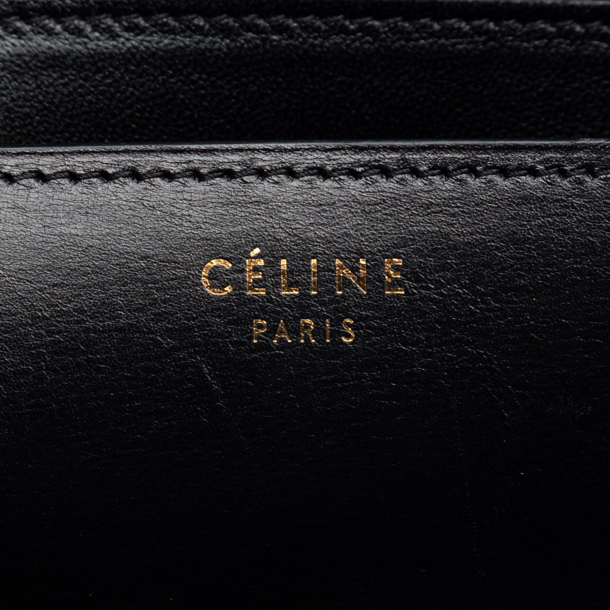 Celine Calfskin and Leopard Print Pony Hair Classic Box Size ONE SIZE - 5 Thumbnail