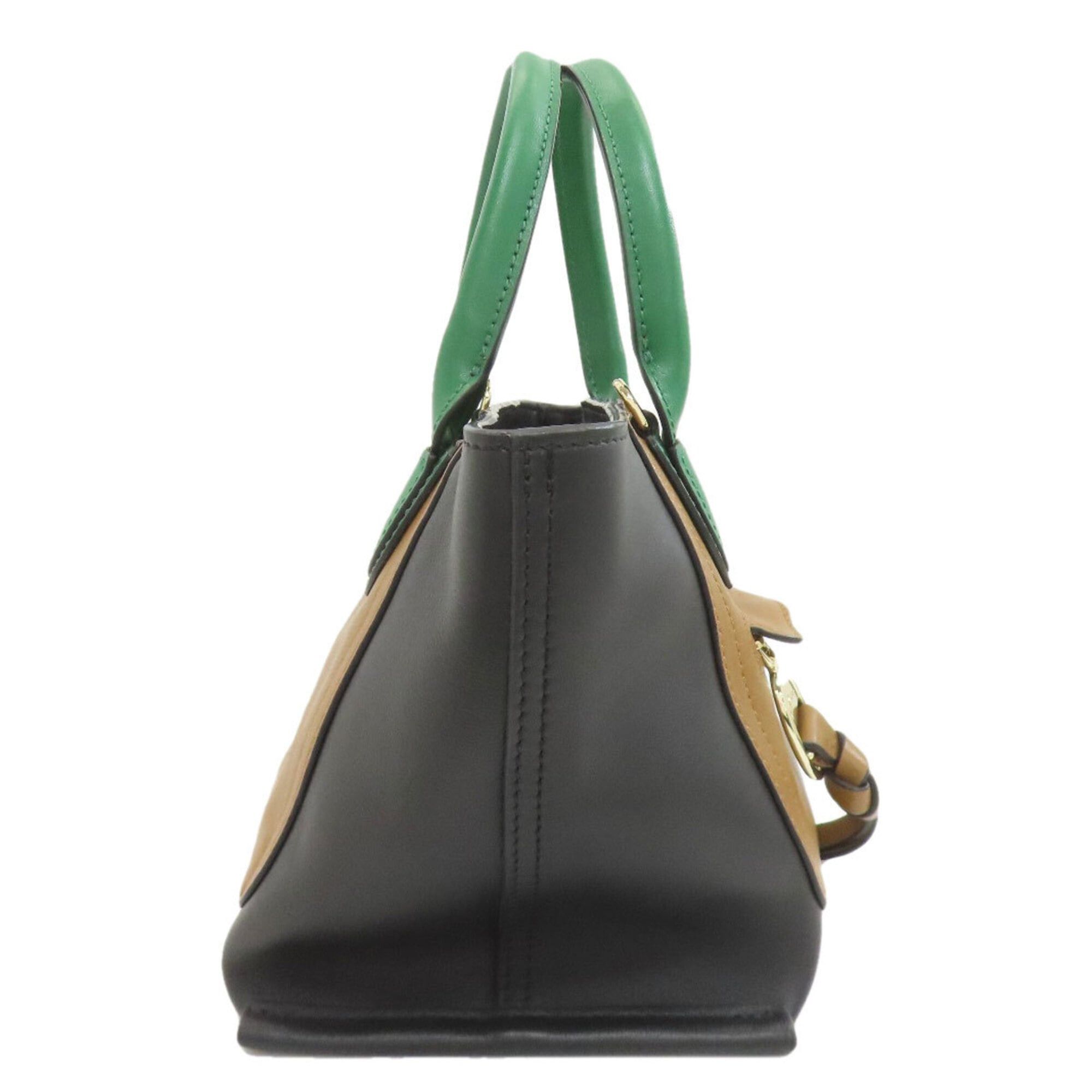 Longchamp Longchamp Mailbox 2-Way Handbag, Leather, Women's Size ONE SIZE - 3 Thumbnail
