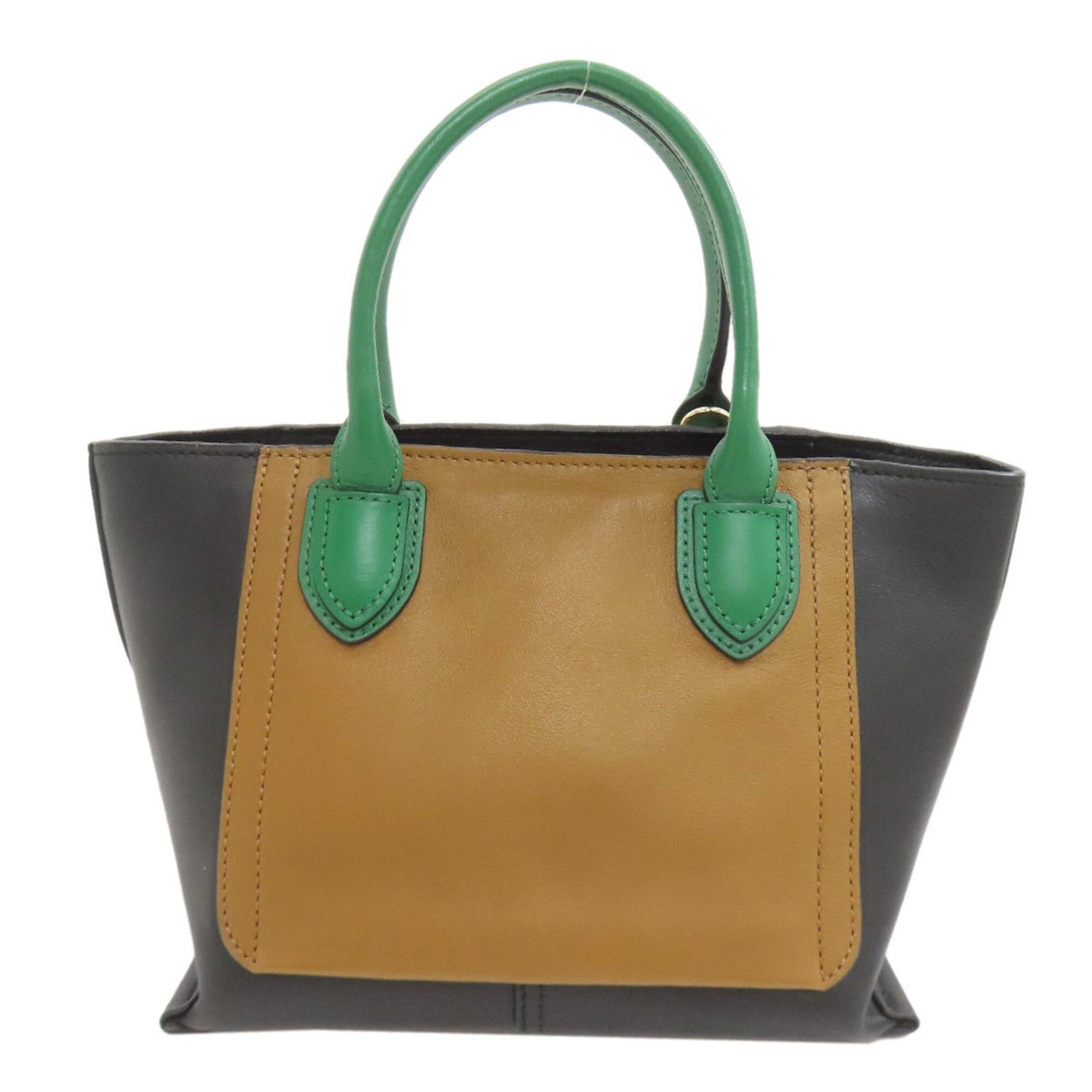 Longchamp Longchamp Mailbox 2-Way Handbag, Leather, Women's Size ONE SIZE - 2 Thumbnail