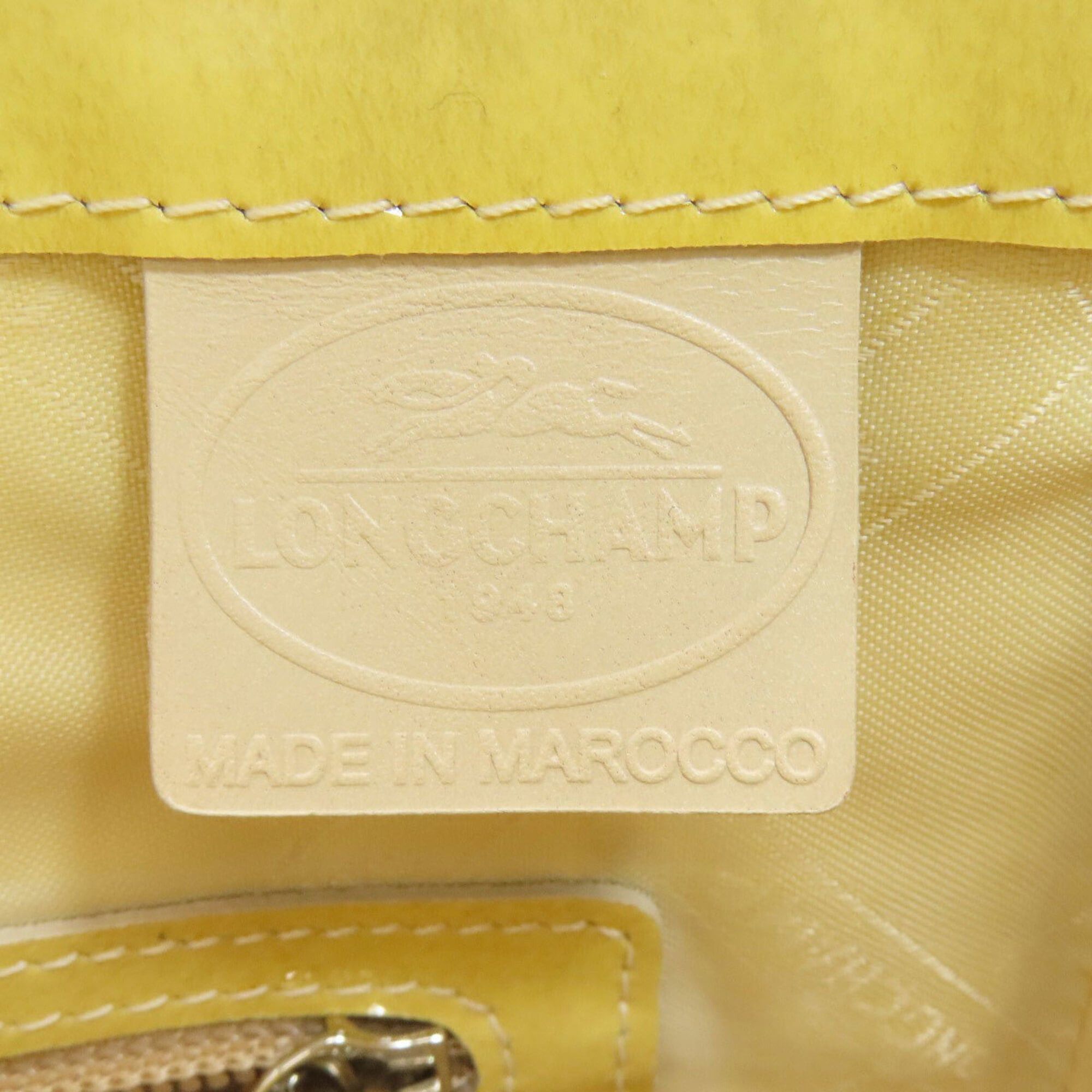 Longchamp Longchamp Le Roseau 2-Way Handbag, Enamel, Women's Size ONE SIZE - 6 Thumbnail