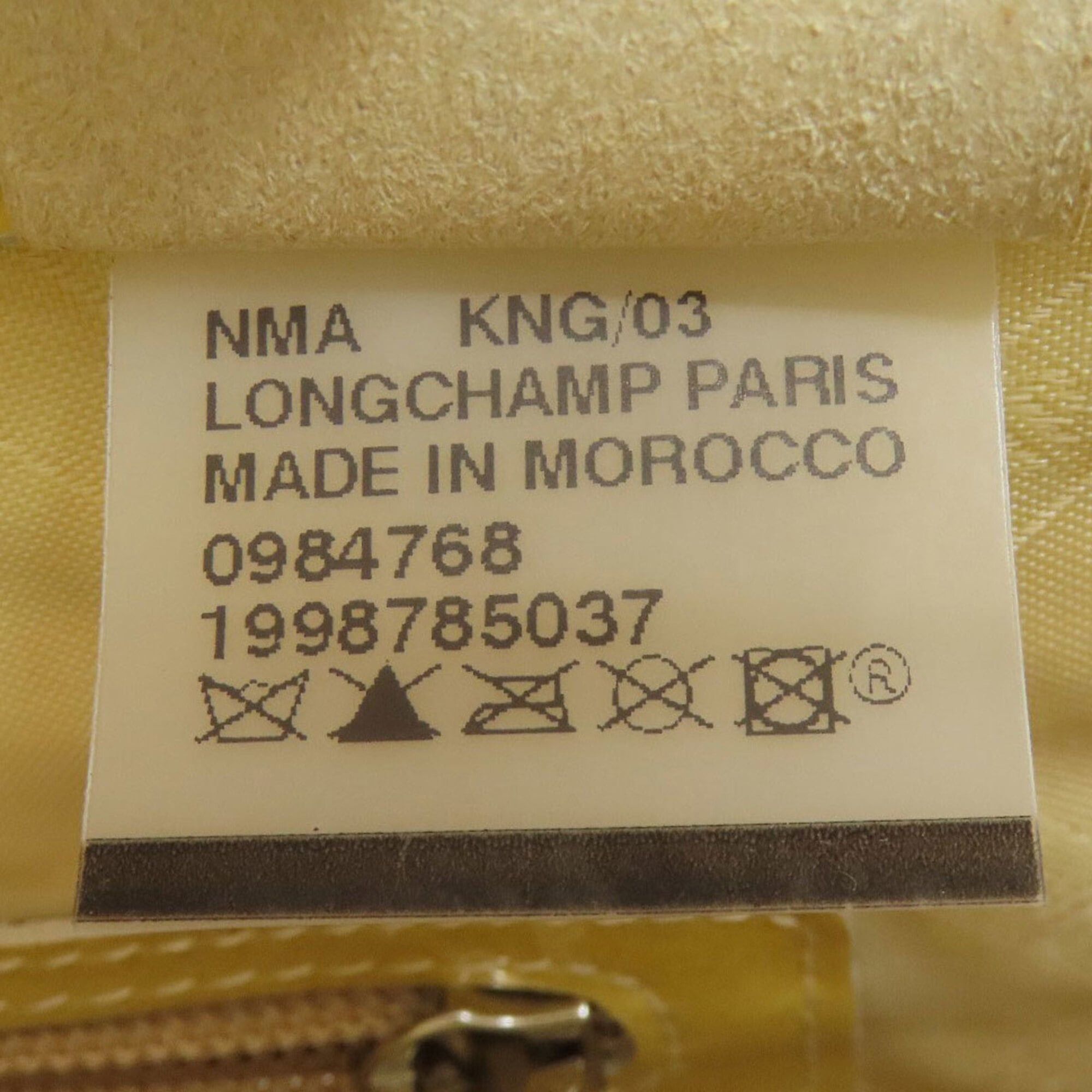 Longchamp Longchamp Le Roseau 2-Way Handbag, Enamel, Women's Size ONE SIZE - 7 Thumbnail