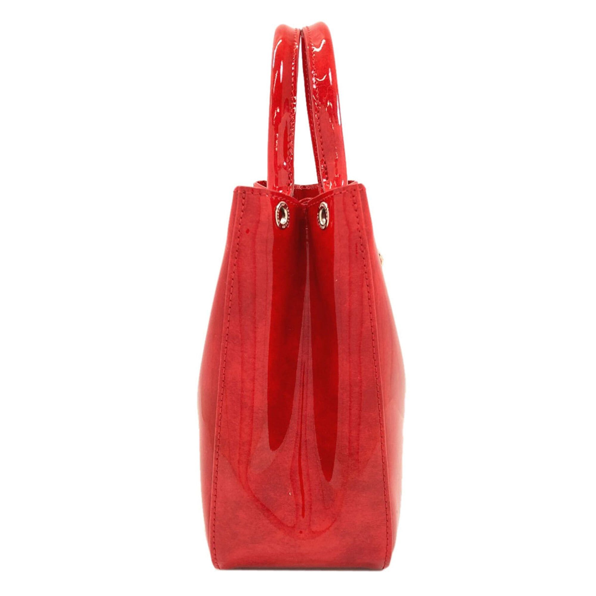 Longchamp Longchamp Le Roseau 2-Way Handbag, Enamel, Women's Size ONE SIZE - 3 Thumbnail