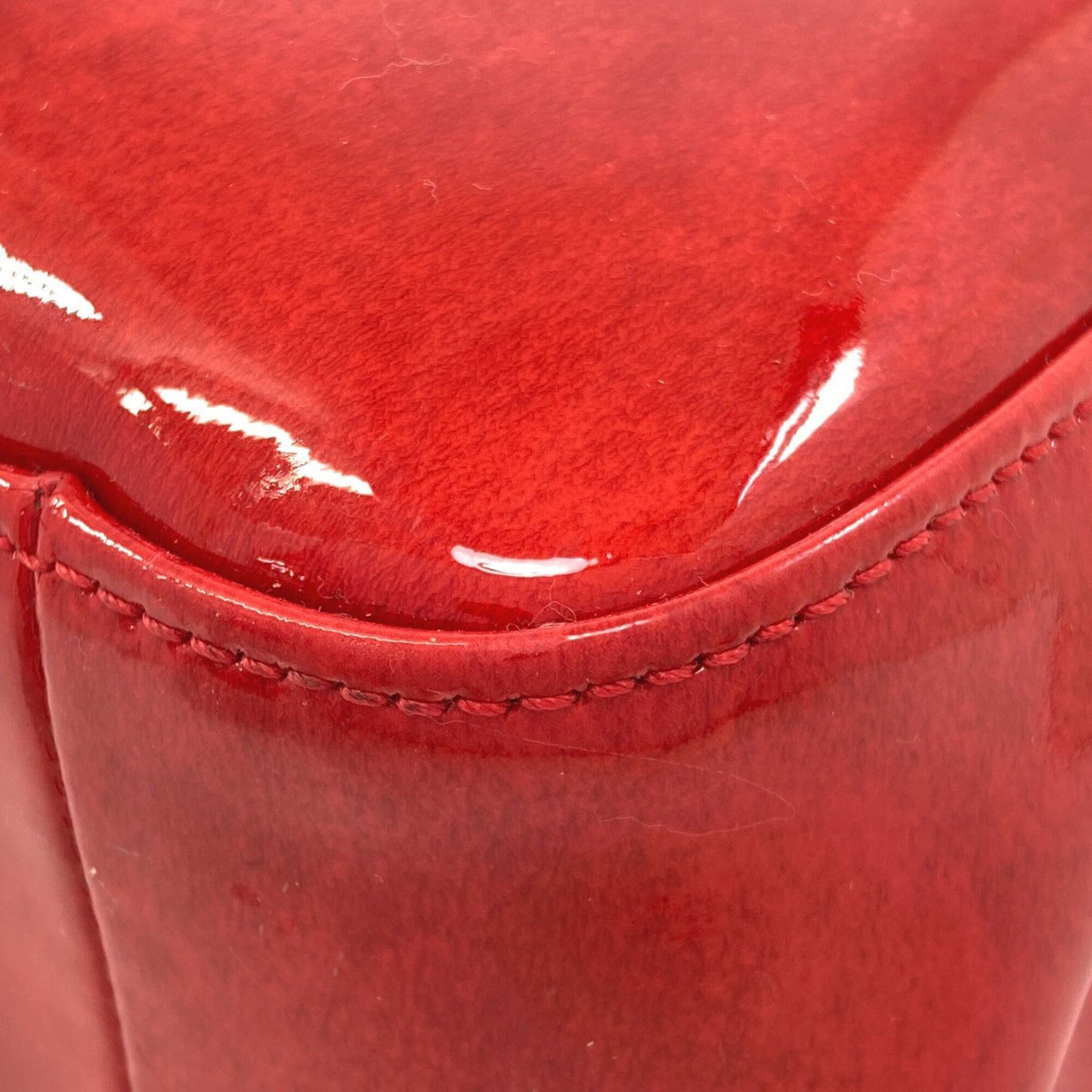 Longchamp Longchamp Le Roseau 2-Way Handbag, Enamel, Women's Size ONE SIZE - 18 Thumbnail