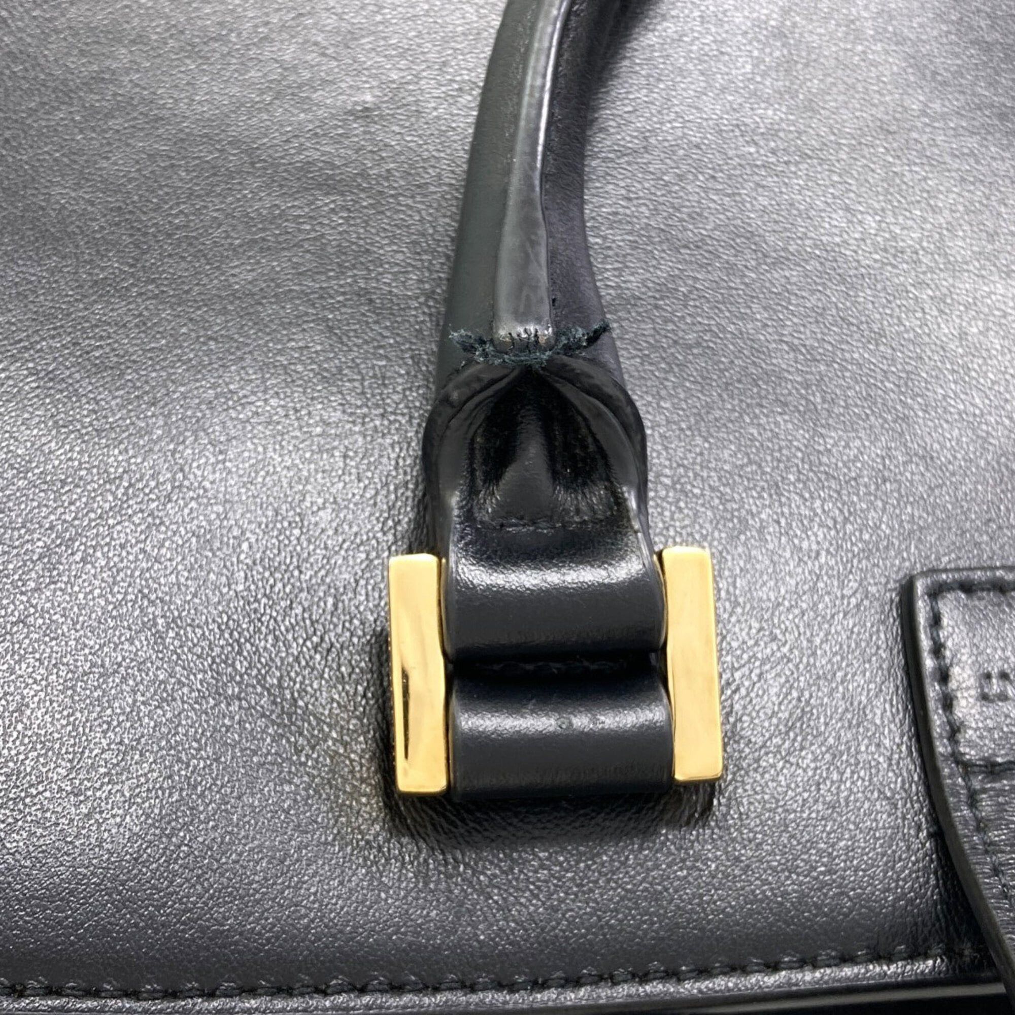 Yves Saint Laurent Yves Saint Laurent Baby Cabas 2-Way Handbag, Calfskin, Women's Size ONE SIZE - 19 Thumbnail