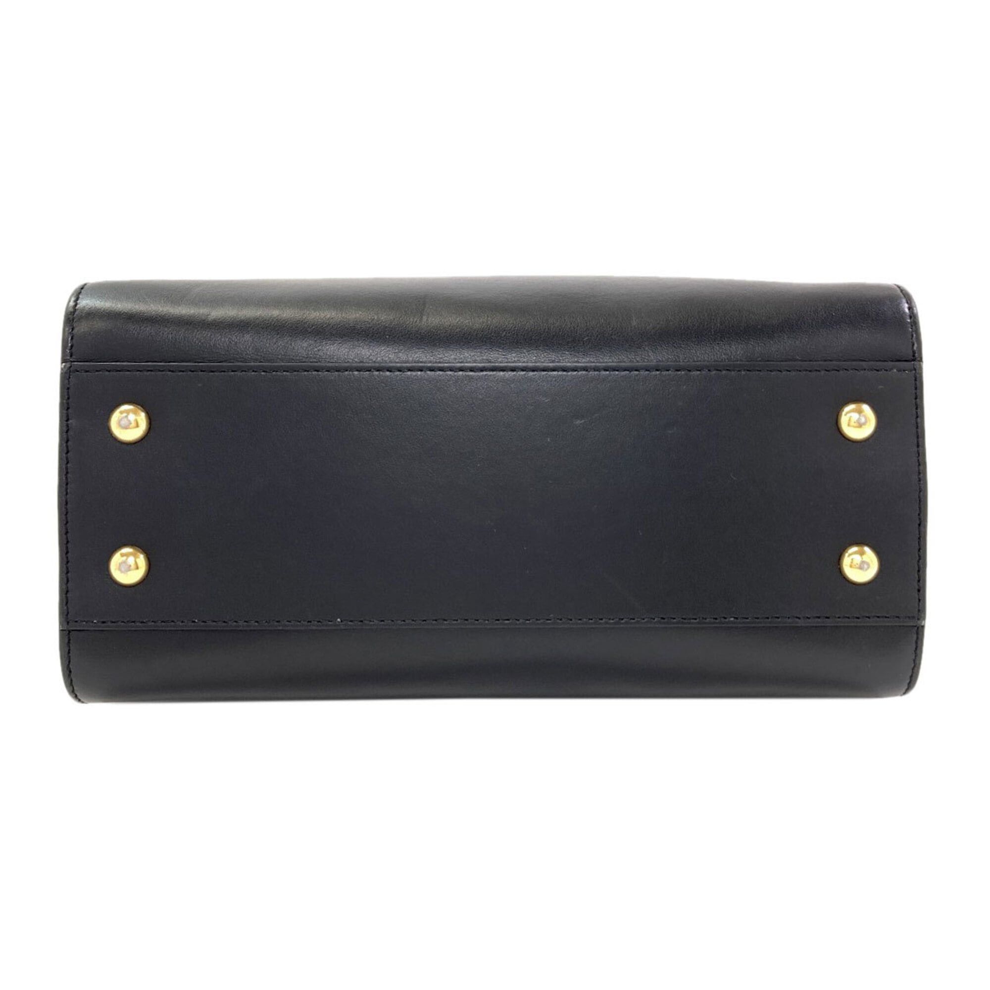 Yves Saint Laurent Yves Saint Laurent Baby Cabas 2-Way Handbag, Calfskin, Women's Size ONE SIZE - 4 Thumbnail