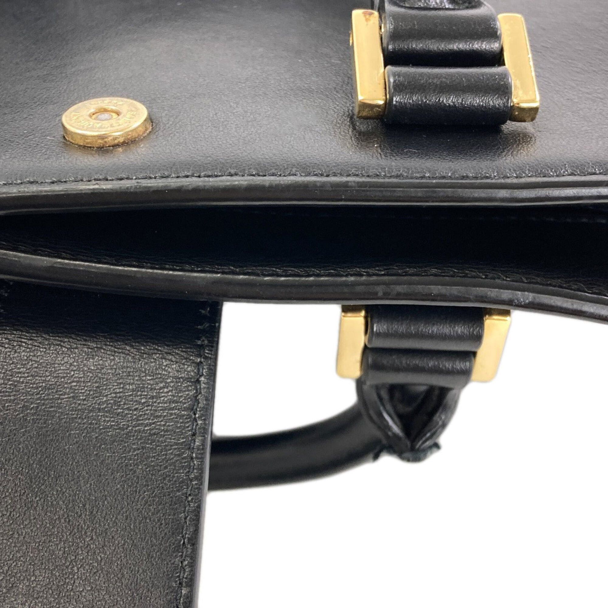 Yves Saint Laurent Yves Saint Laurent Baby Cabas 2-Way Handbag, Calfskin, Women's Size ONE SIZE - 11 Thumbnail