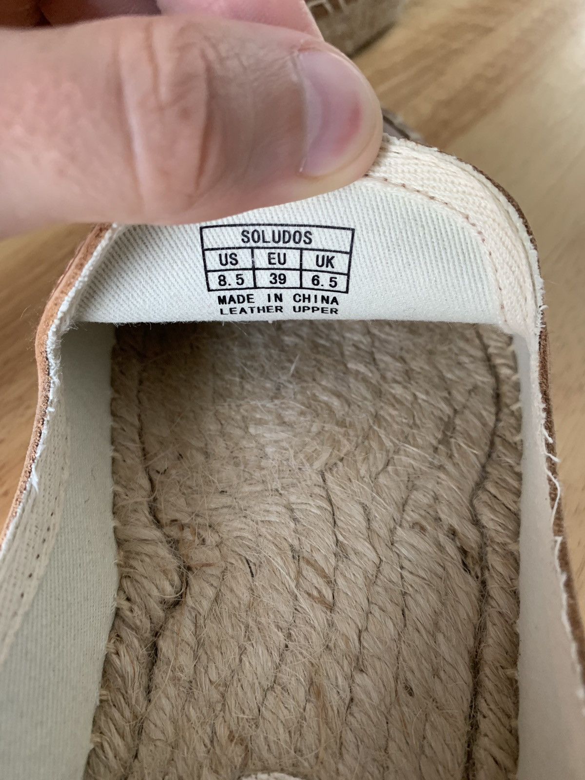 Soludos Espadrilles leather from Madewell Size US 8.5 / EU 41-42 - 6 Thumbnail