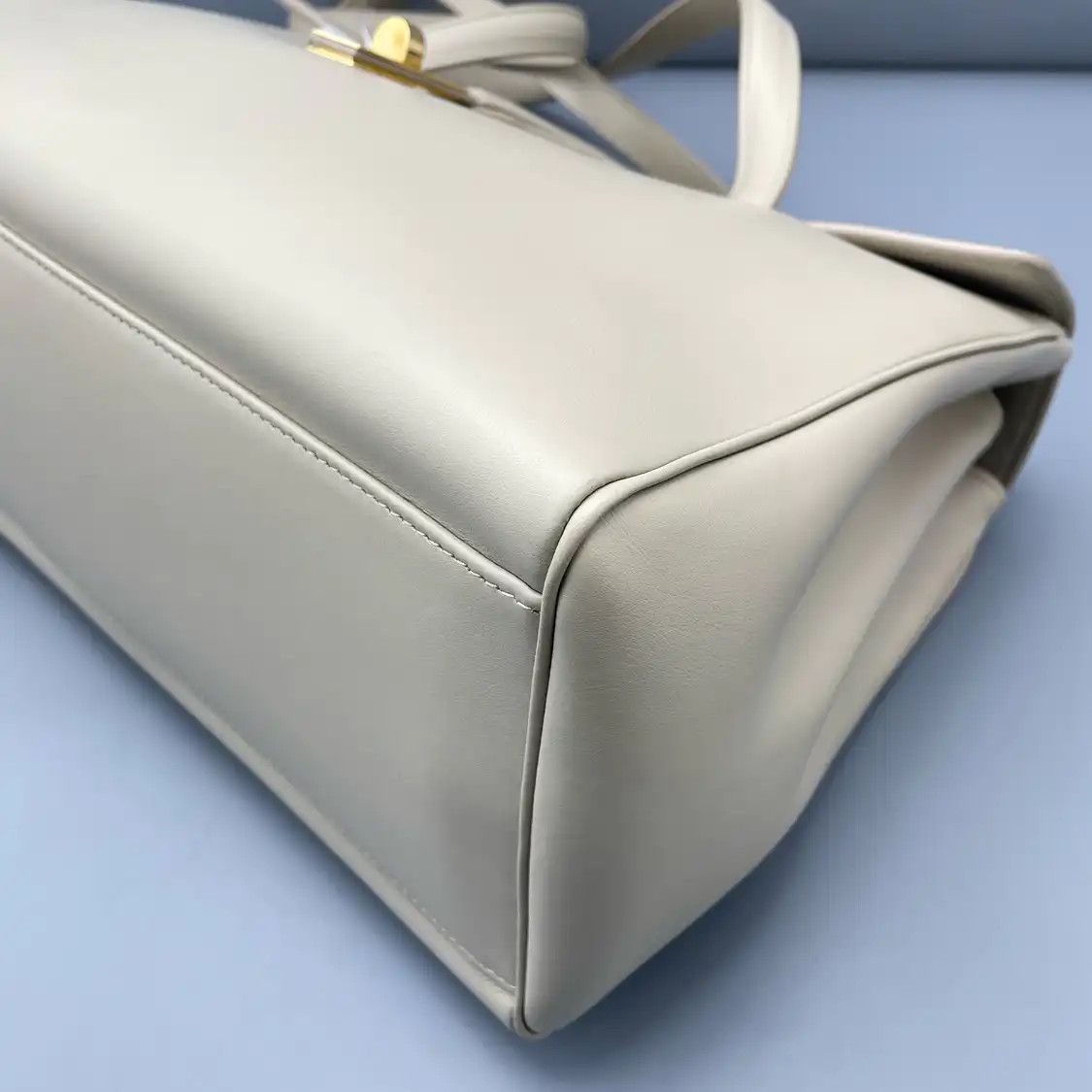 Celine CELINE 16 Medium grey browncowhide leather shoulder bag Size ONE SIZE - 9 Thumbnail