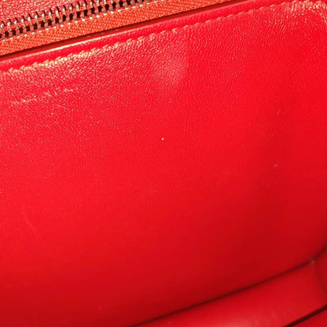 Celine CELINE CLASSIC BOX Medium red cowhide leather tofu bag shoulder bag crossbody si Size ONE SIZE - 16 Thumbnail
